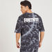 Fortnite Print Crew Neck T-shirt with Short Sleeves-T Shirts-thumbnailMobile-3