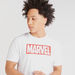 Marvel Print Crew Neck T-shirt with Short Sleeves-T Shirts-thumbnailMobile-2
