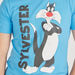 Sylvester Print Crew Neck T-shirt with Short Sleeves-T Shirts-thumbnail-2