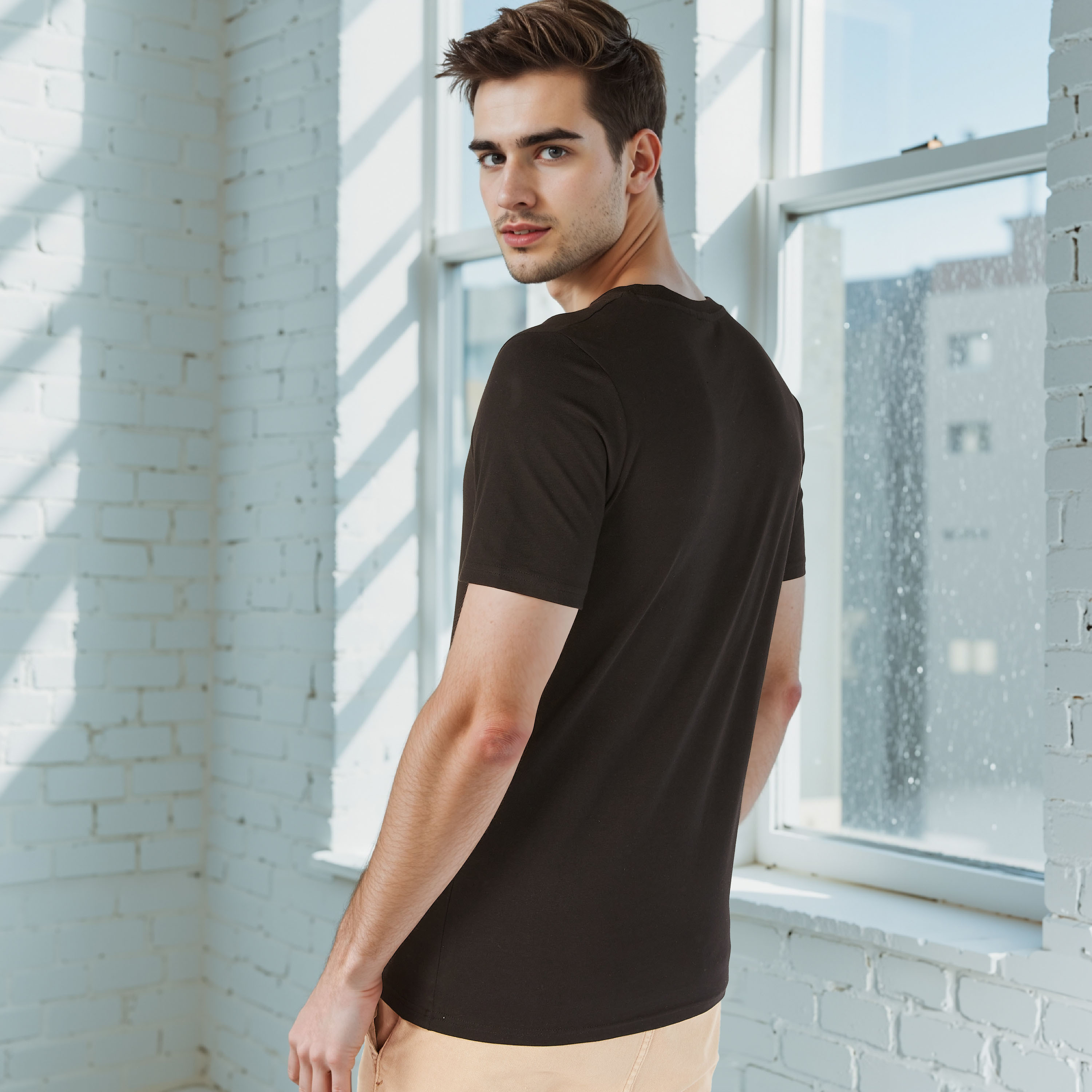 Marvel Print Slim Fit T-shirt with Crew Neck and Short Sleeves-men-clothing-tshirtsandpolos-tshirts-image-4