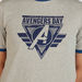 Avenger Print Crew Neck Ringer T-shirt with Short Sleeves-T Shirts-thumbnail-2