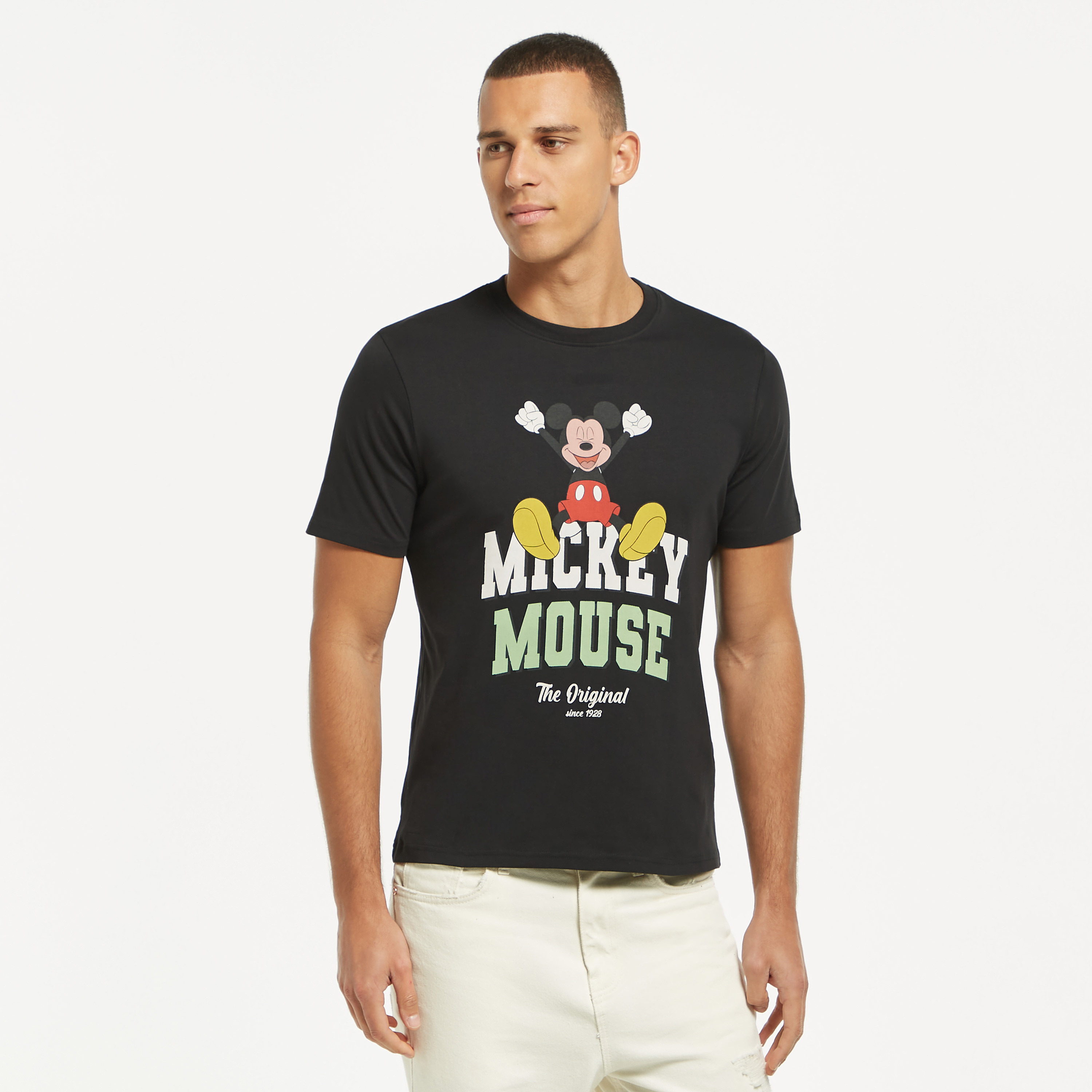 Mickey mouse t on sale shirt mens