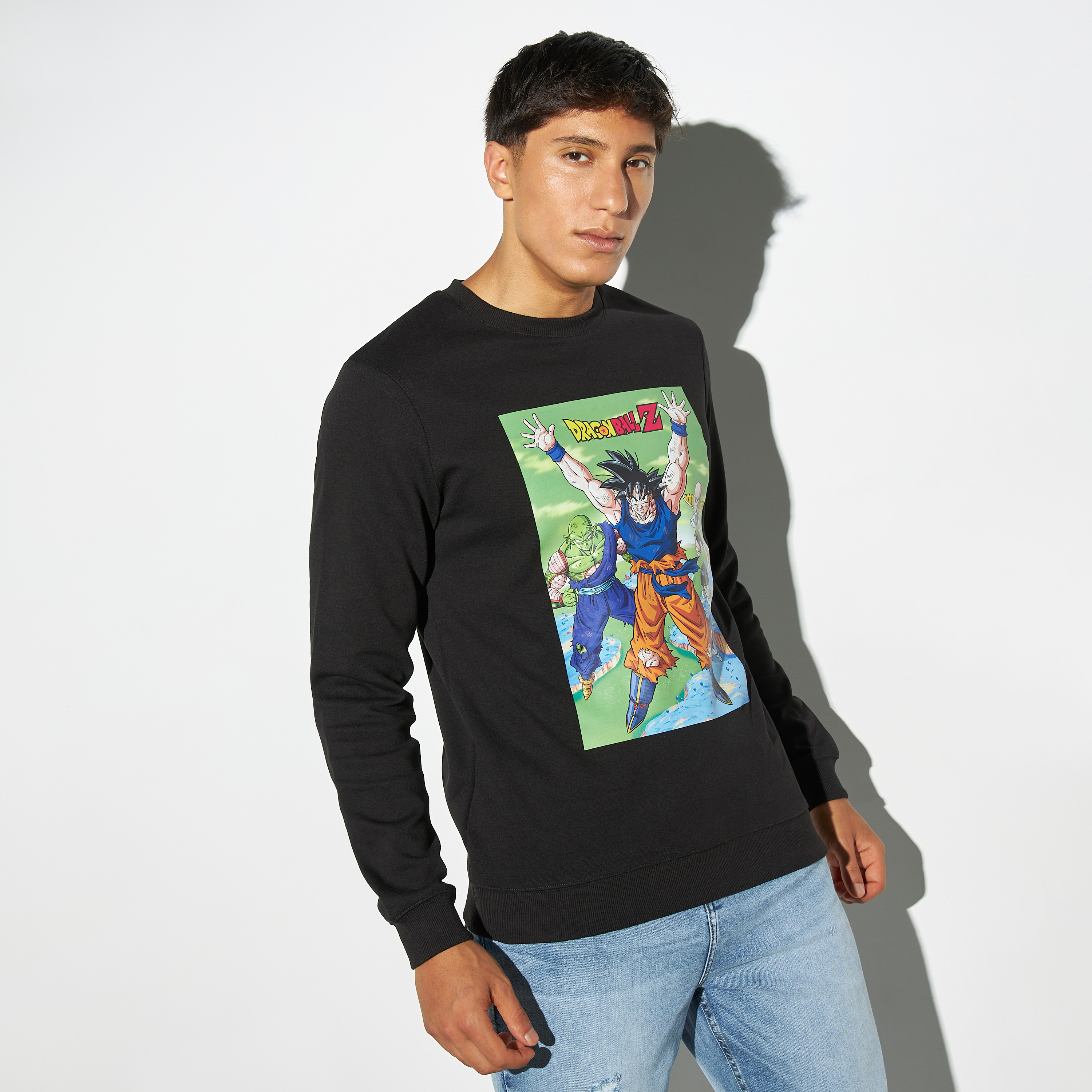 Anime sale crewneck sweatshirt