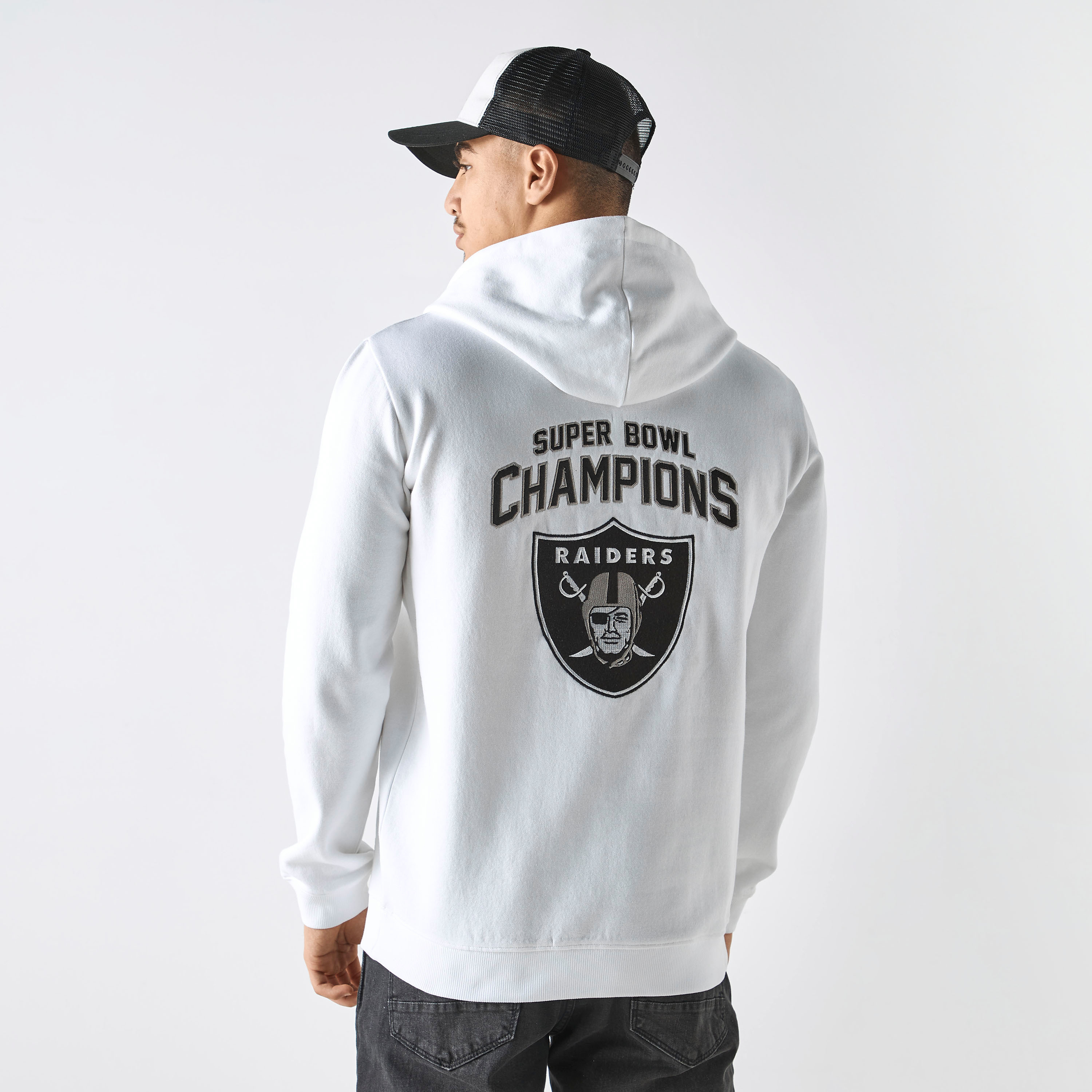 Buy NFL Applique Detail Hoodie with Long Sleeves Splash KSA