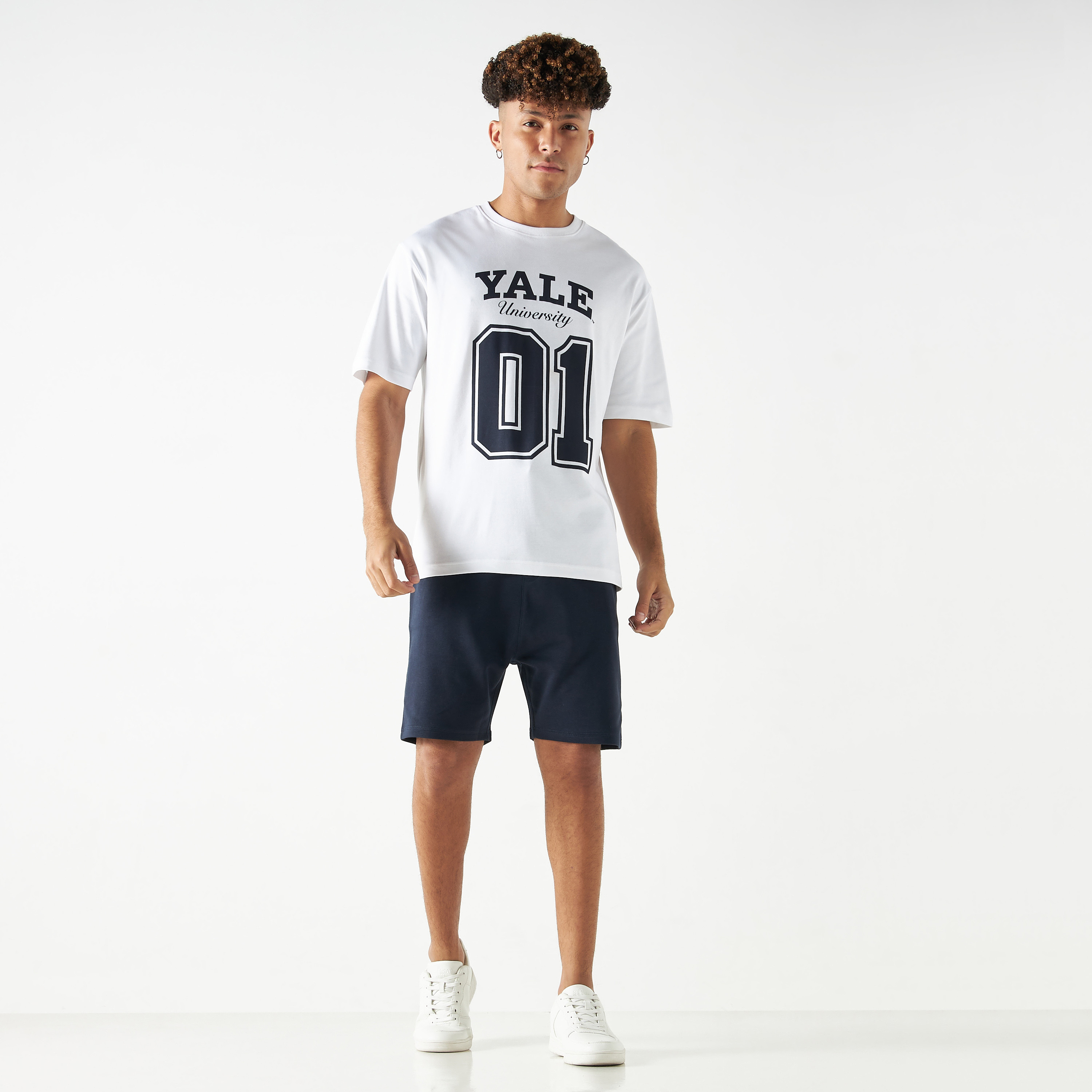 ☆YALE☆ 2 TONE ARCH TSHIRT CREAM YD01SS1011CR / YEM1SS306AC MUSINSA | YALE 2 TONE ARCH T-SHIRT CREAM