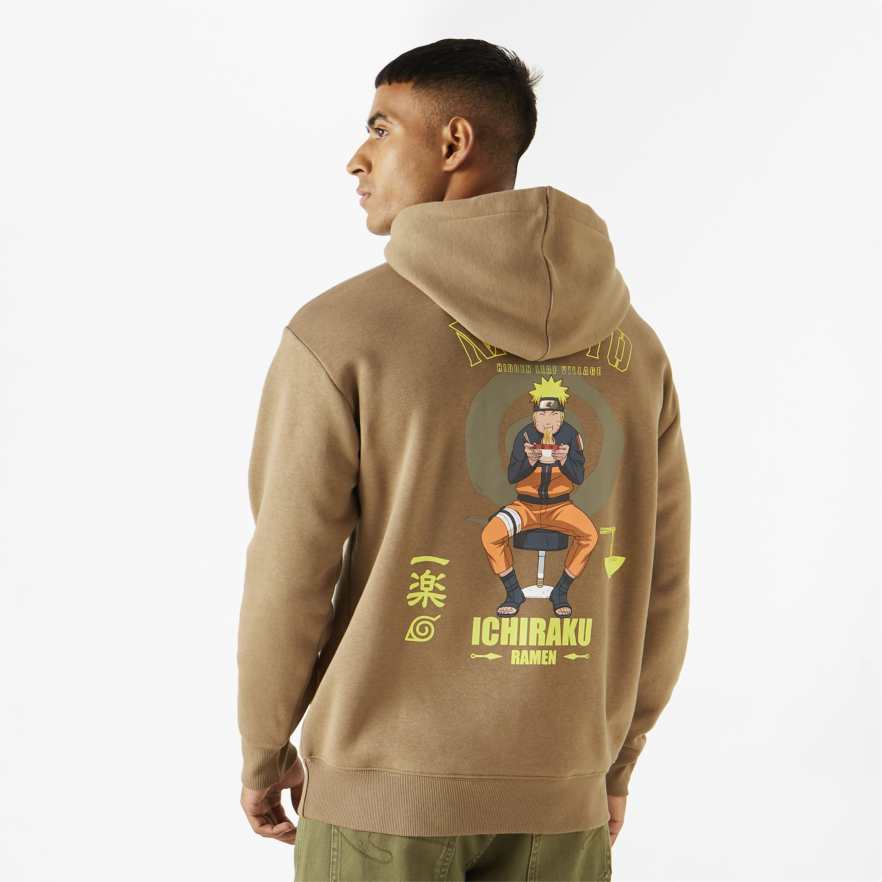 Naruto Print Hoodie with Kangaroo Pocket-men-winterwear-hoodiesandsweatshirts-image-1