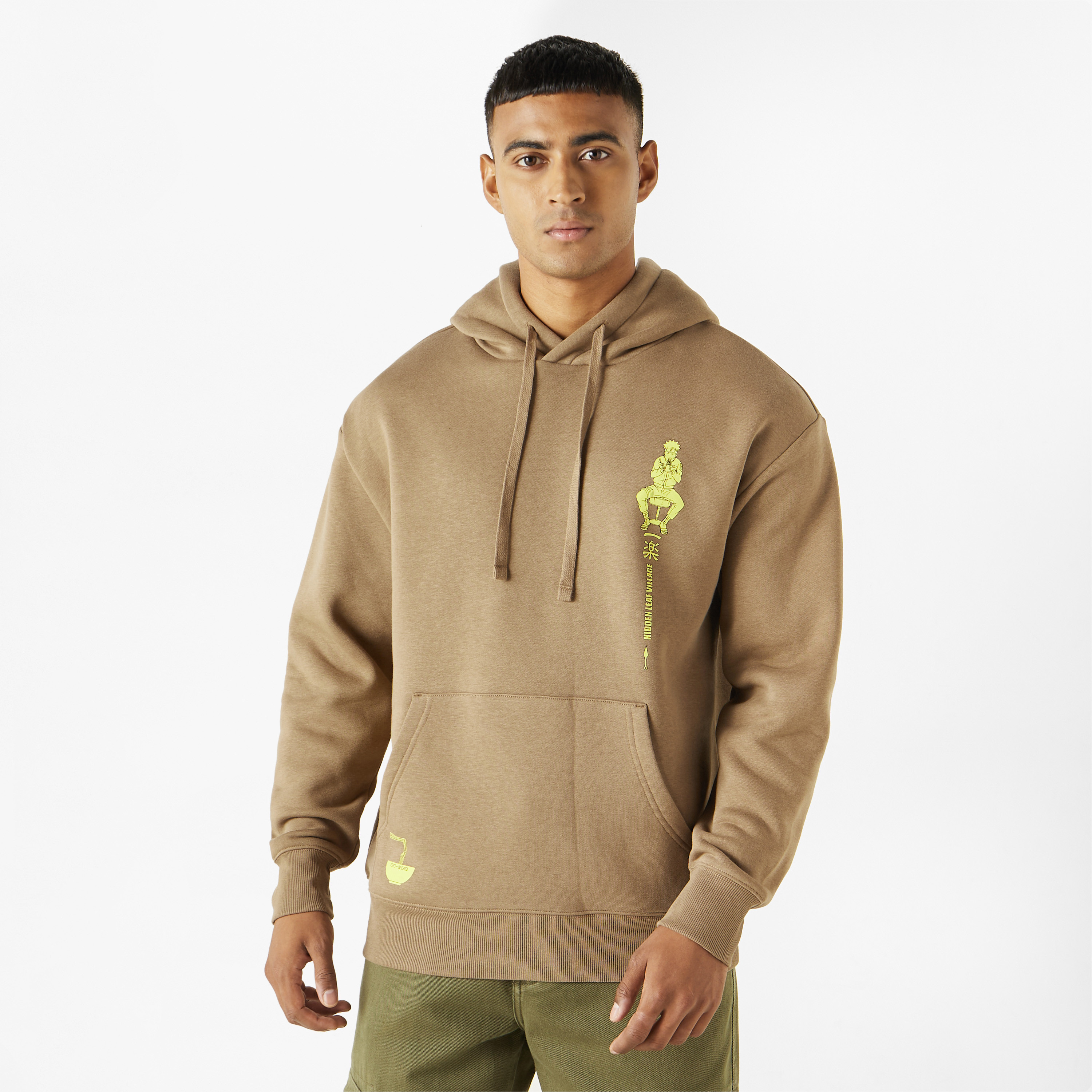 Naruto Print Hoodie with Kangaroo Pocket-men-winterwear-hoodiesandsweatshirts-image-3