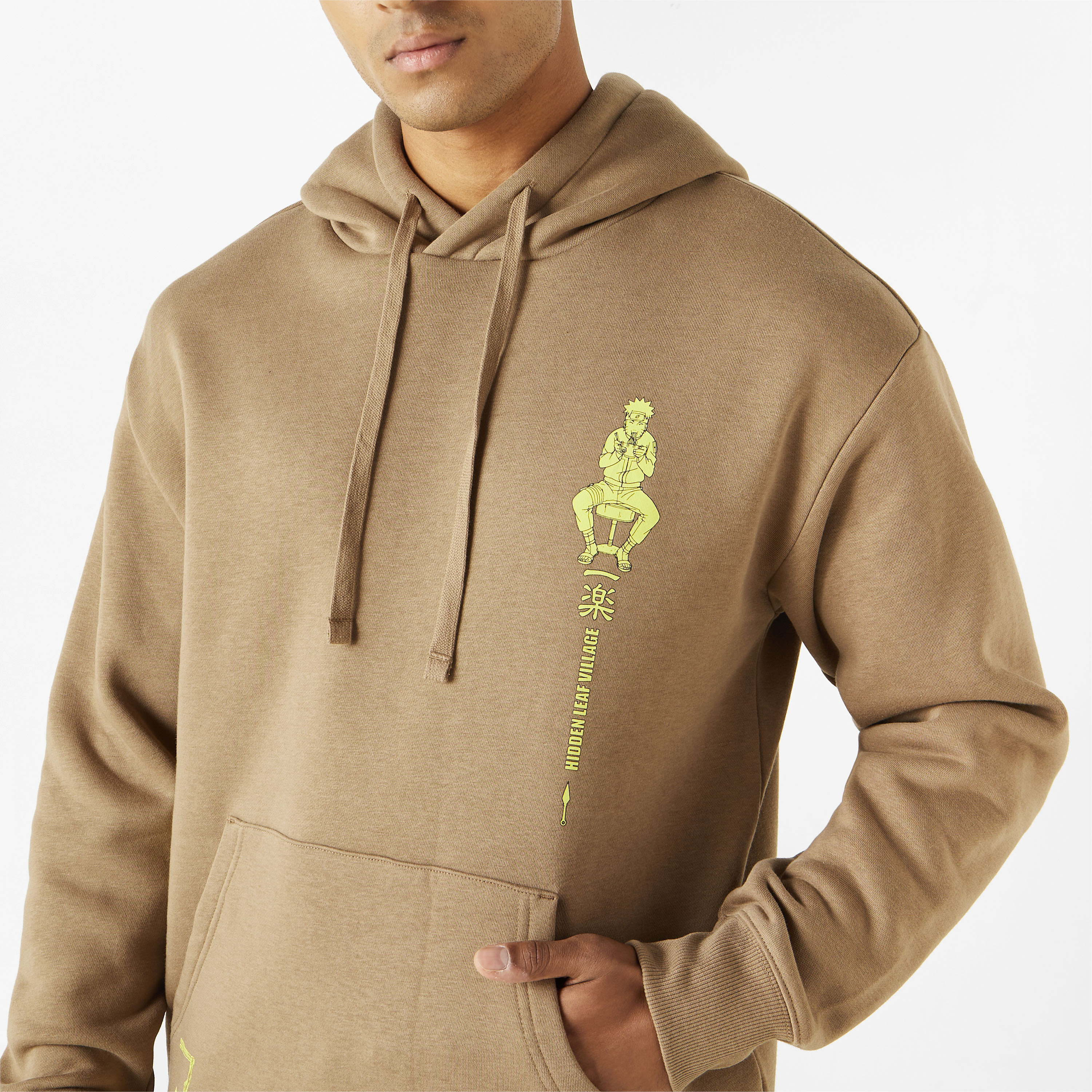 Naruto Print Hoodie with Kangaroo Pocket-men-winterwear-hoodiesandsweatshirts-image-4
