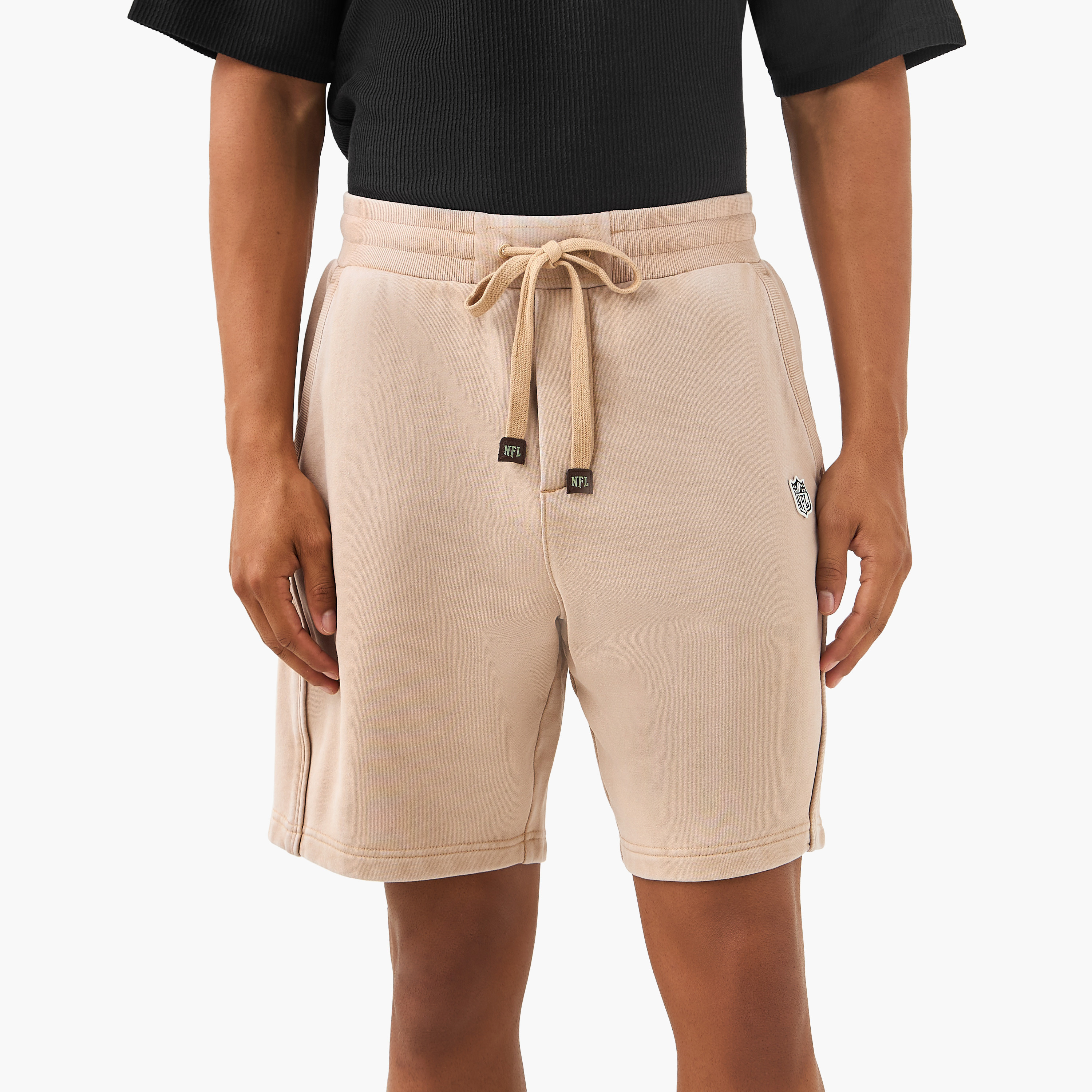 NFL Men Regular Fit Flexi Waist Shorts-men-clothing-bottoms-shorts-image-1