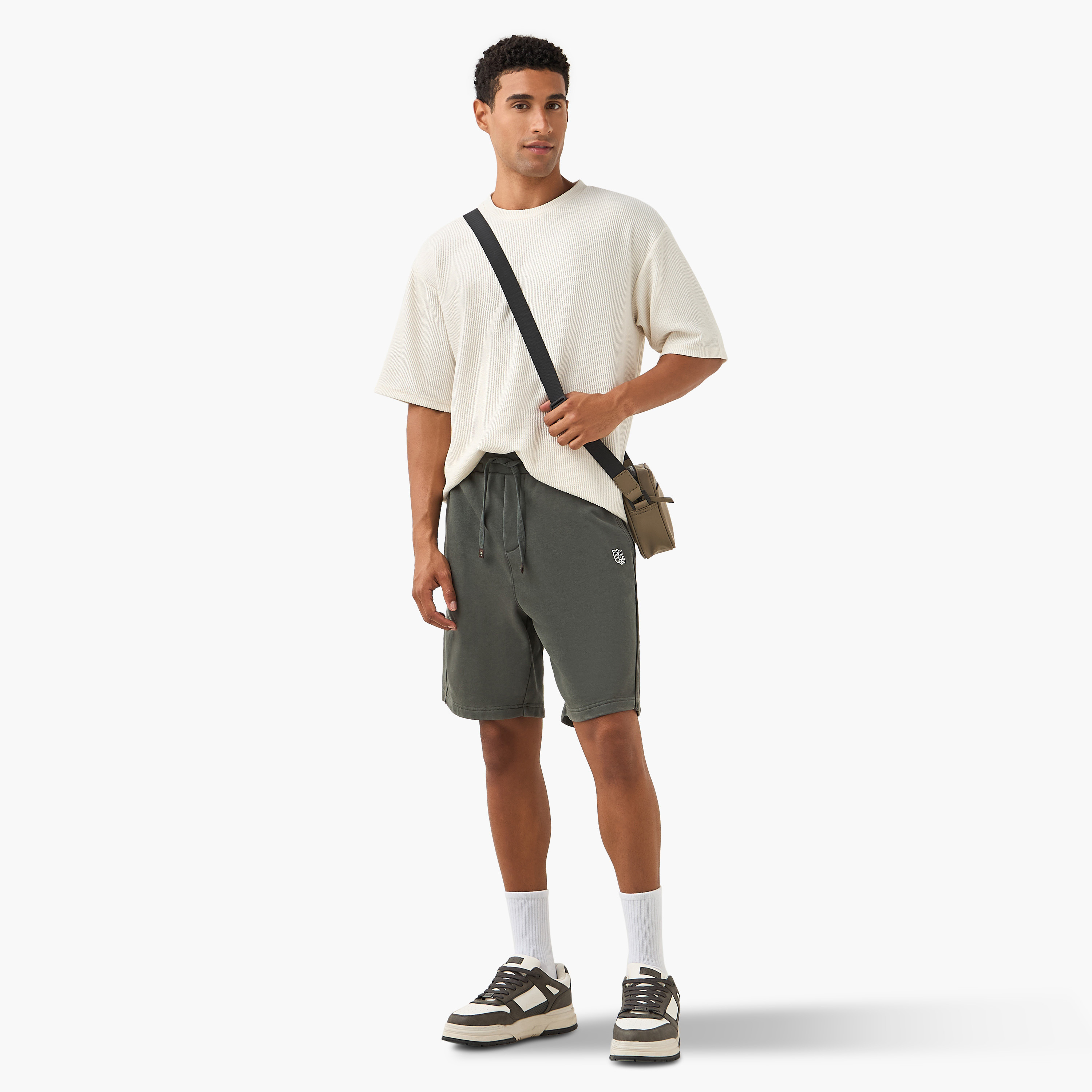 NFL Men Regular Fit Flexi Waist Shorts-men-clothing-bottoms-shorts-image-2