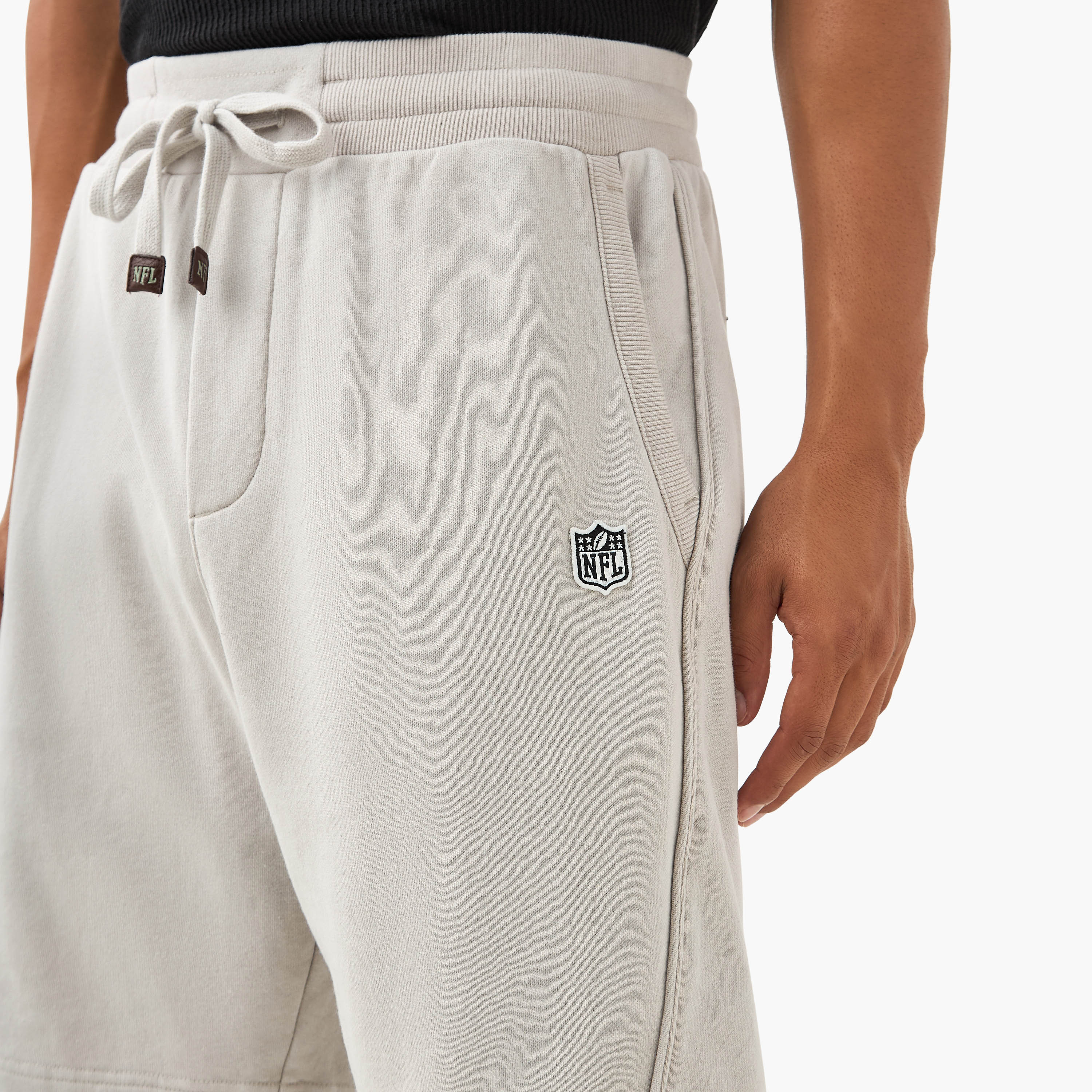 NFL Men Regular Fit Flexi Waist Shorts-men-clothing-bottoms-shorts-image-4