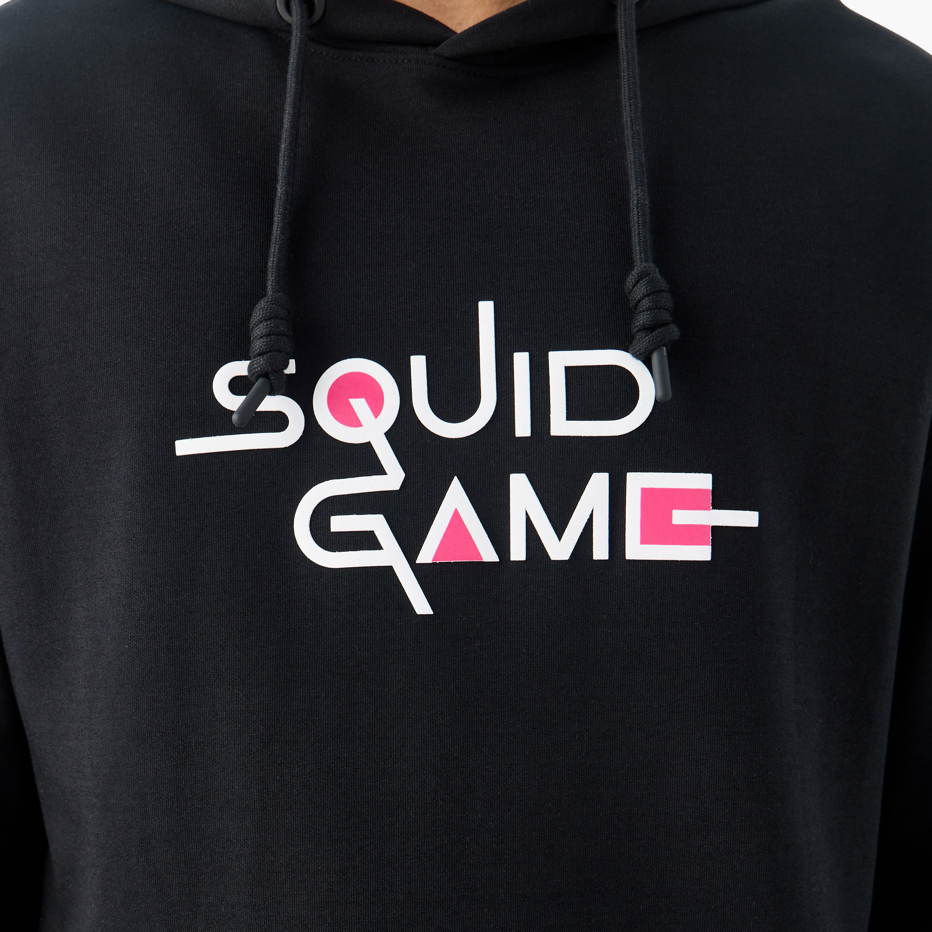 Squid Game Print Hooded Sweatshirt with Long Sleeves-men-winterwear-hoodiesandsweatshirts-image-10