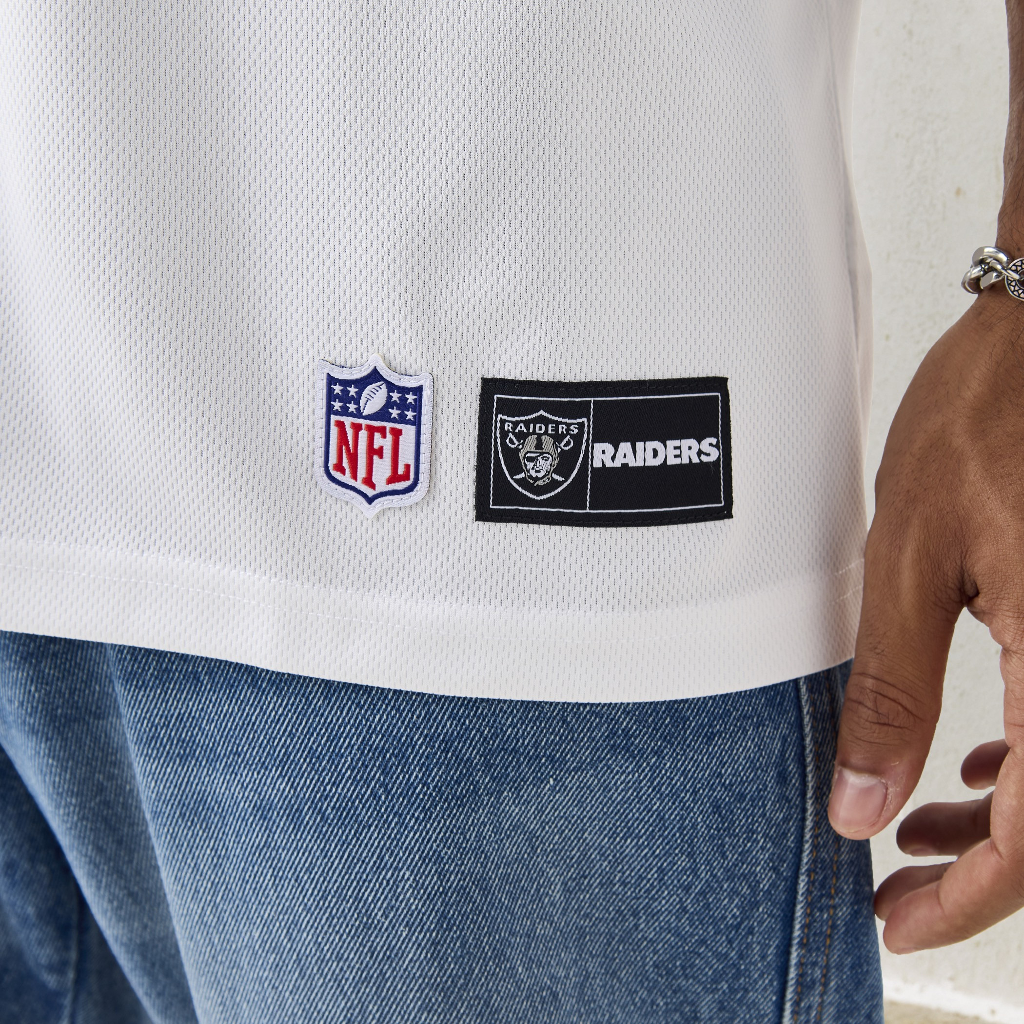 Raiders Print V-neck T-shirt with Short Sleeves-men-clothing-tshirtsandpolos-tshirts-image-5