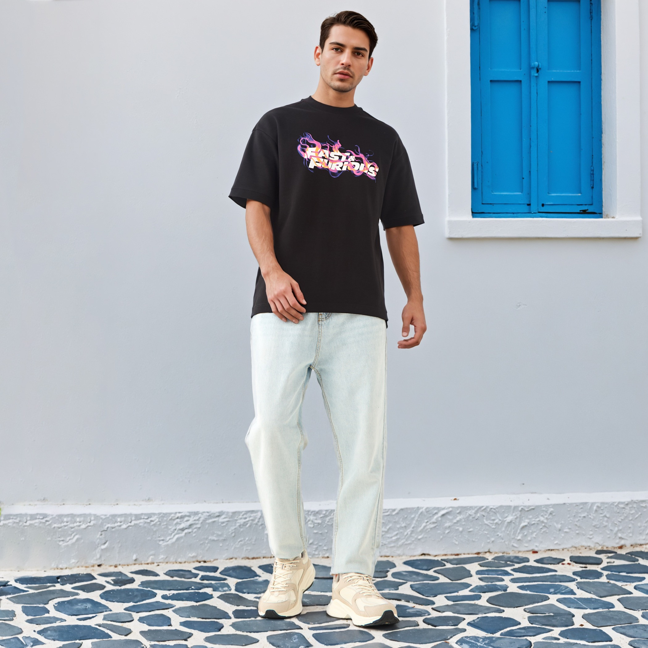 تيشيرت بطبعات فاست آند فيوريس-men-clothing-tshirtsandpolos-tshirts-image-2