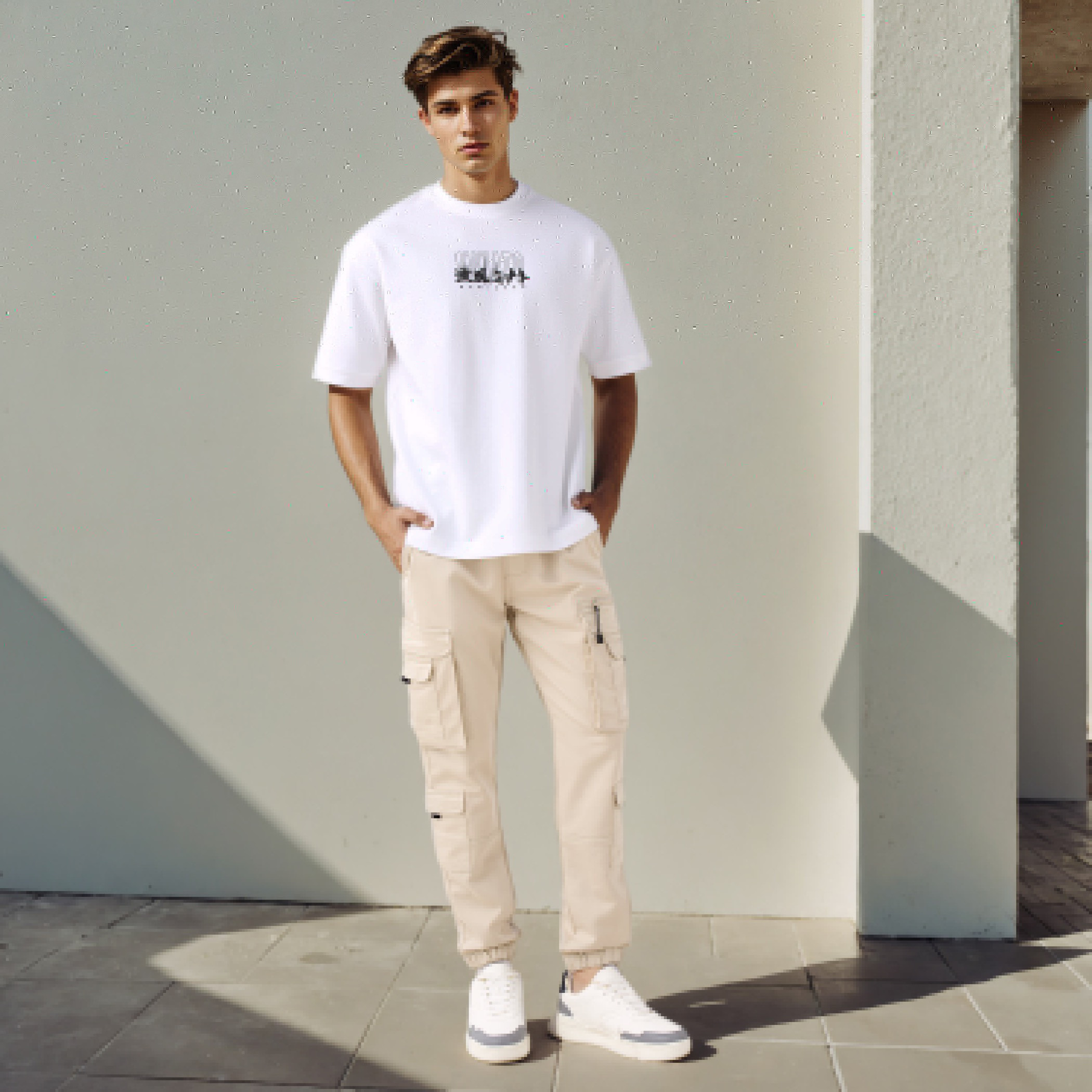 تيشيرت بياقة ضيقة وطبعات ناروتو-men-clothing-tshirtsandpolos-tshirts-image-2