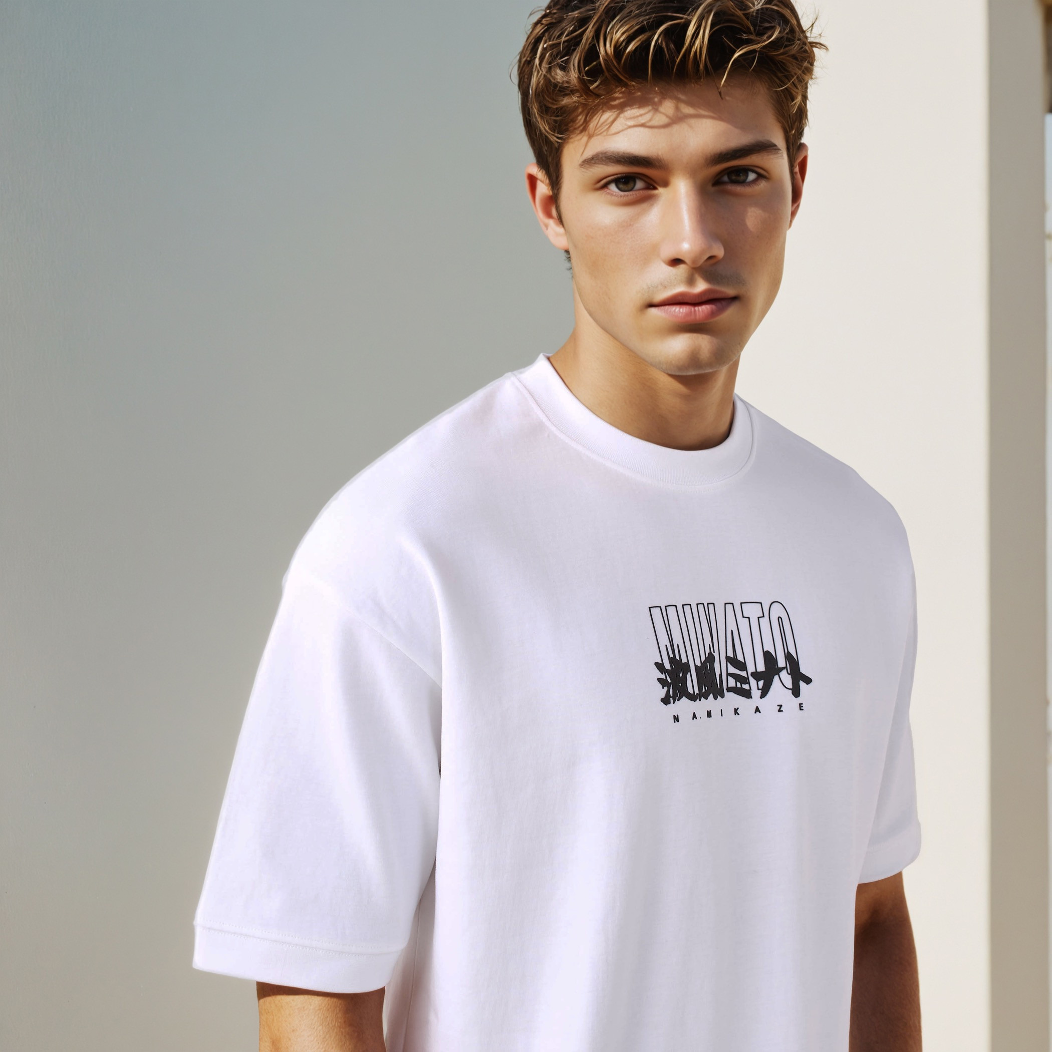 تيشيرت بياقة ضيقة وطبعات ناروتو-men-clothing-tshirtsandpolos-tshirts-image-4