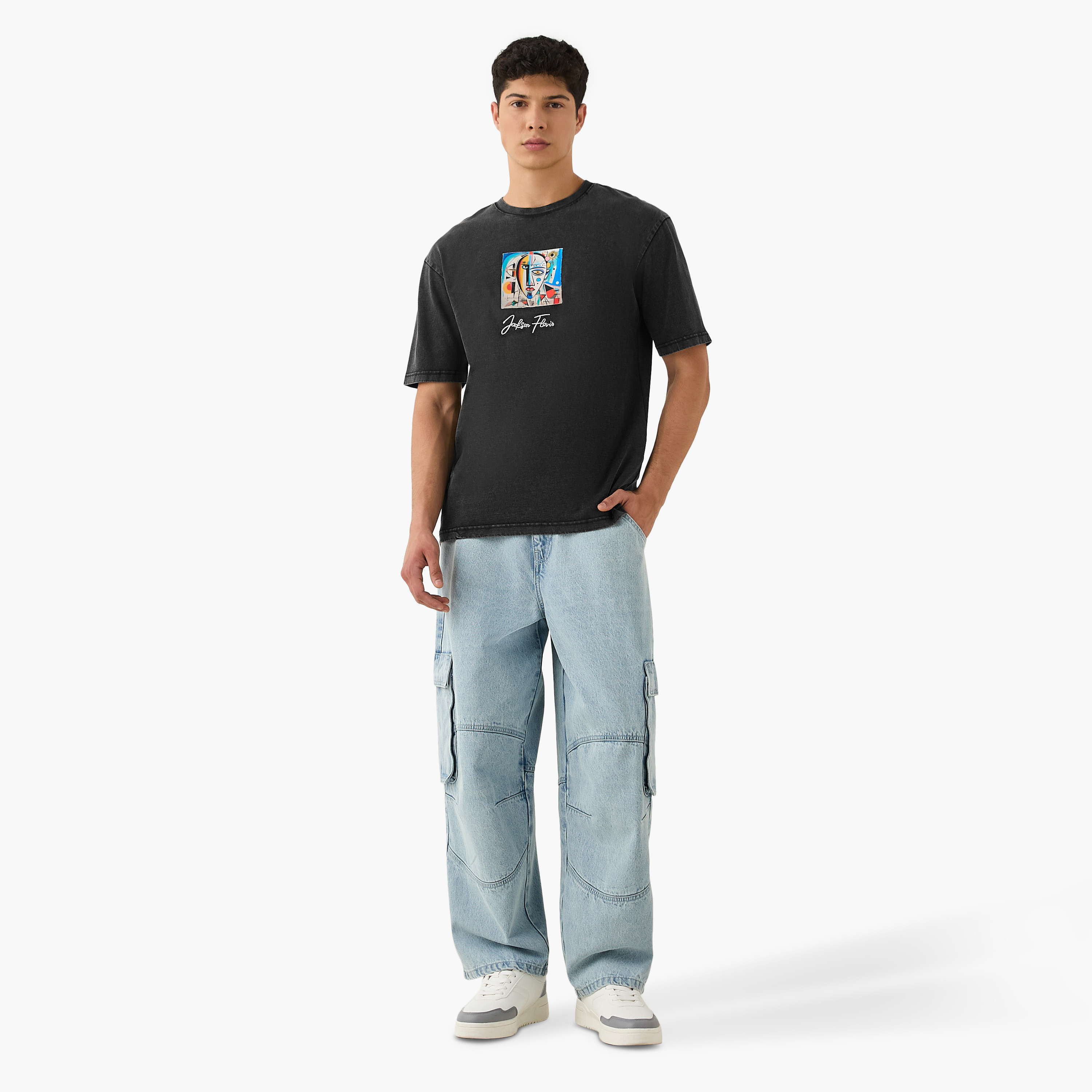 Jackson Flavio Print Crew Neck T-shirt-men-clothing-tshirtsandpolos-tshirts-image-2