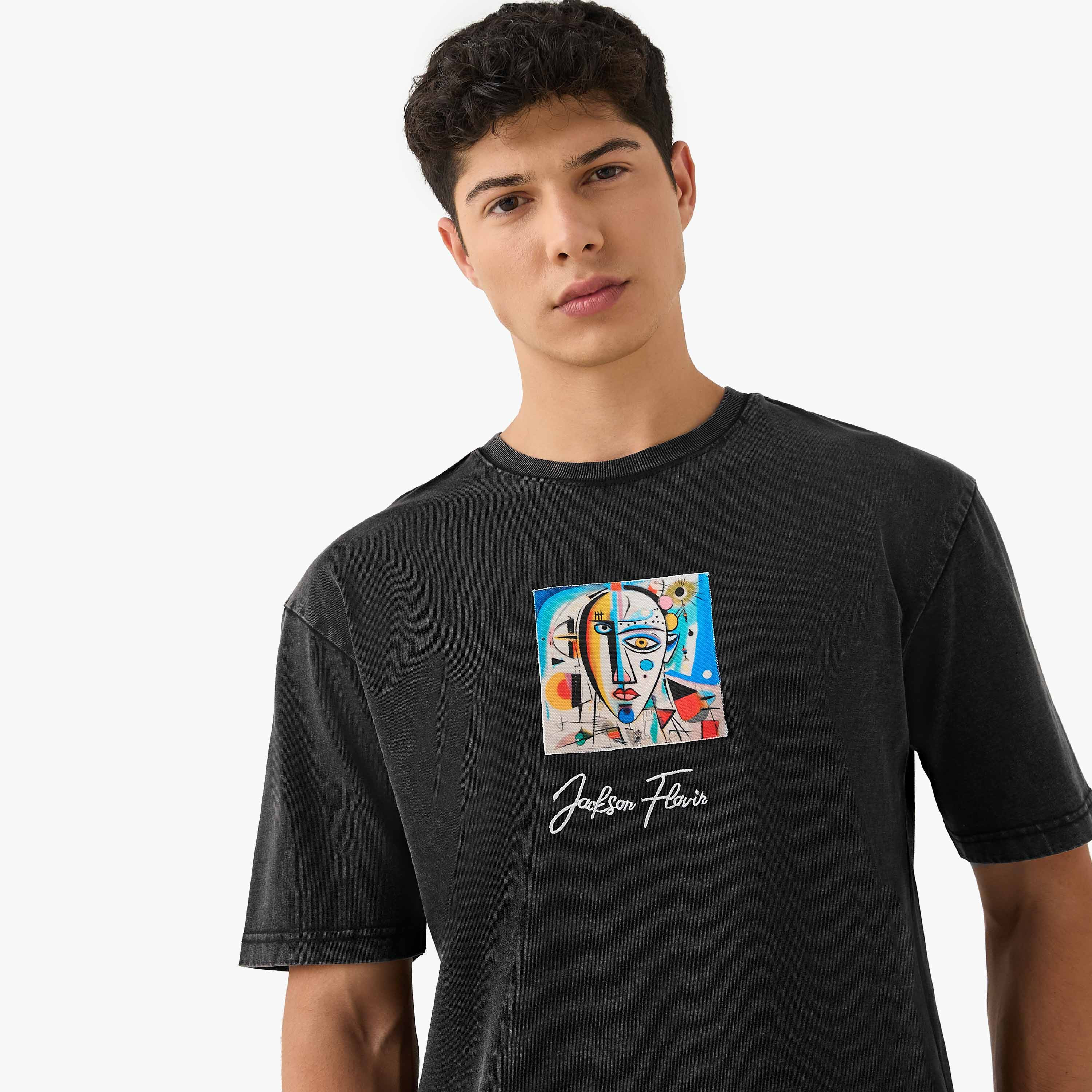 Jackson Flavio Print Crew Neck T-shirt-men-clothing-tshirtsandpolos-tshirts-image-4