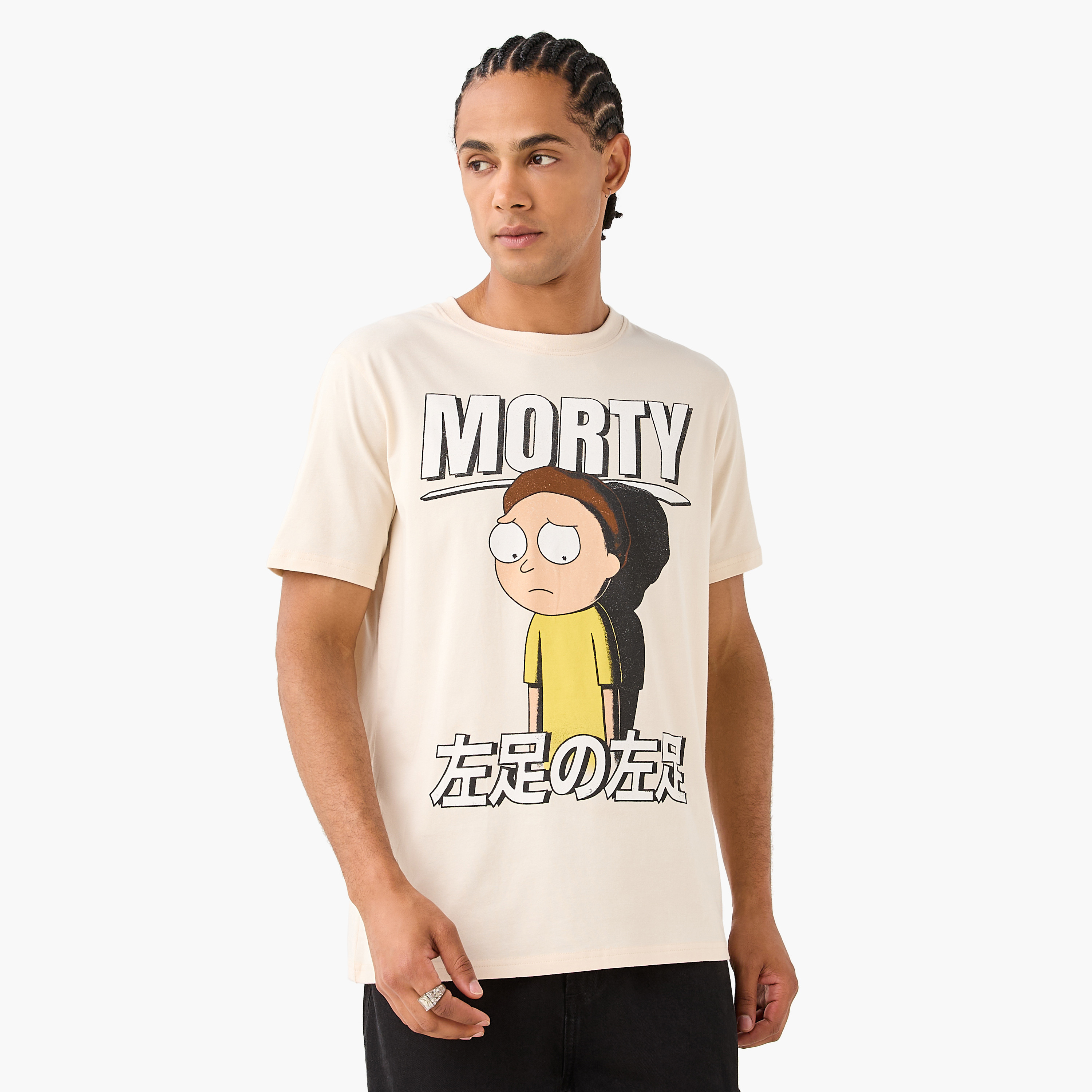 Rick and Morty Men Regular Fit Crew Neck Short Sleeves T-shirt-men-clothing-tshirtsandpolos-tshirts-image-1