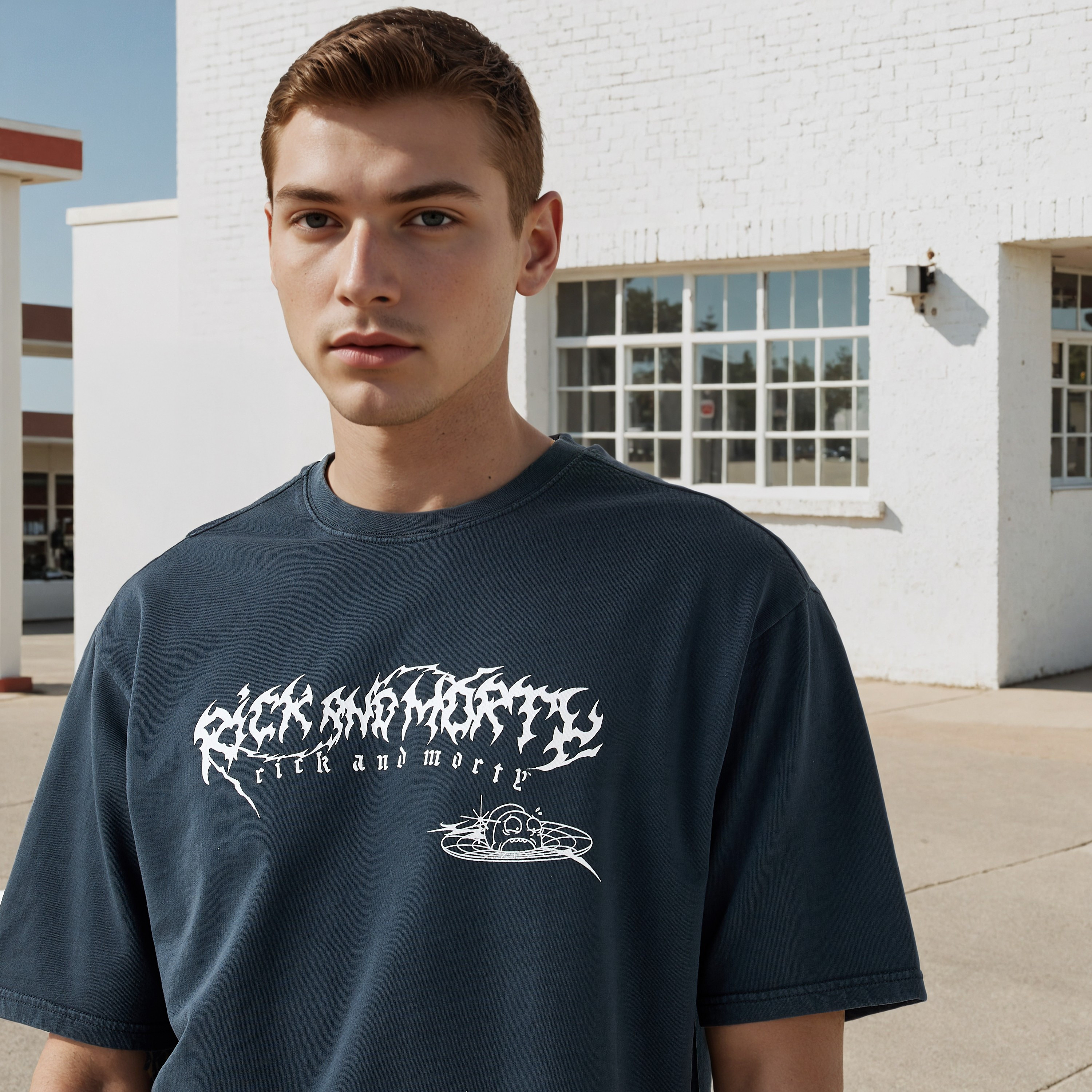 تيشيرت بقصّة مريحة وطبعات-men-clothing-tshirtsandpolos-tshirts-image-4