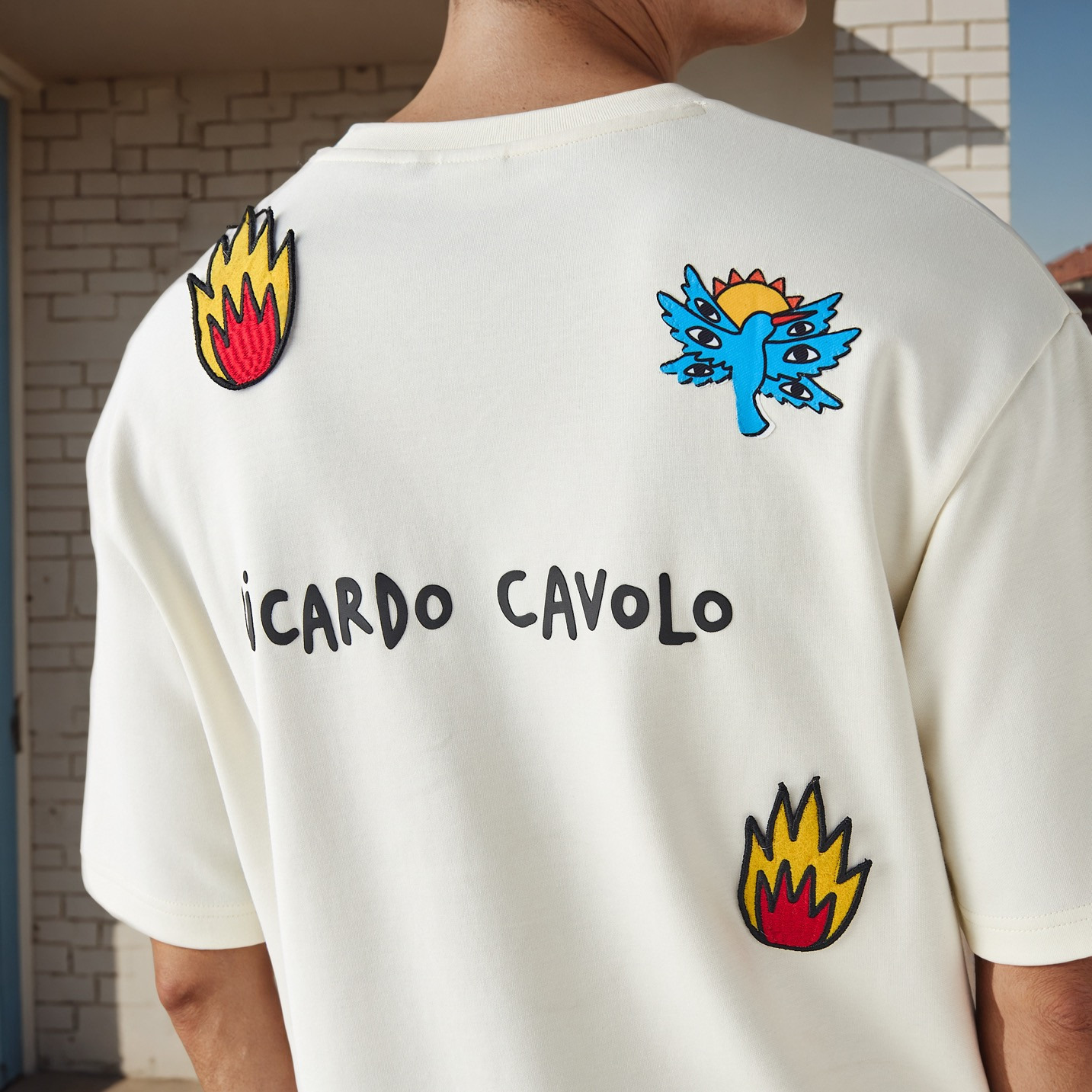 Ricardo Cavolo Men Regular Fit Crew Neck Short Sleeves T-shirt-men-clothing-tshirtsandpolos-tshirts-image-4
