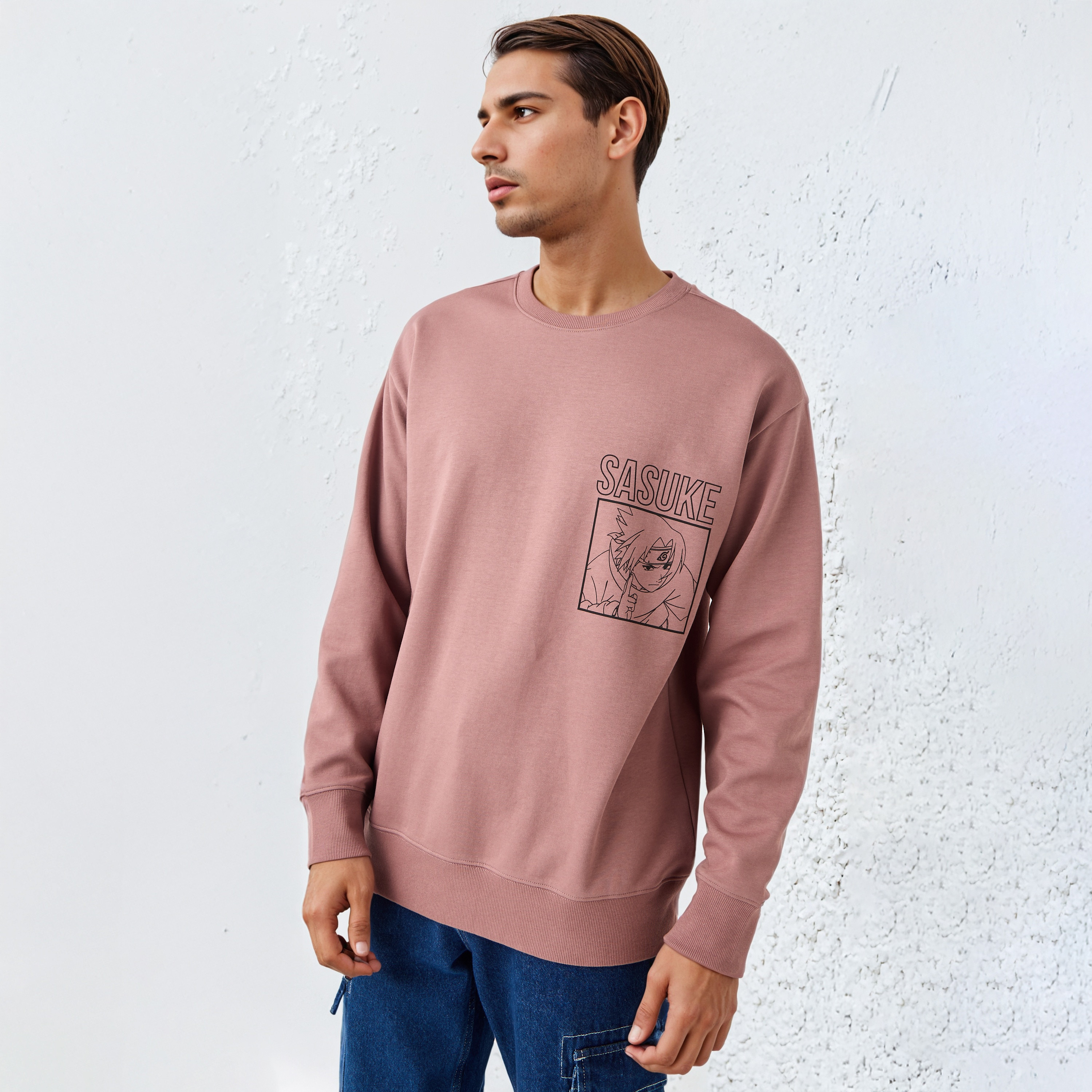 Sasuke Graphic Print Sweatshirt-men-winterwear-hoodiesandsweatshirts-image-3