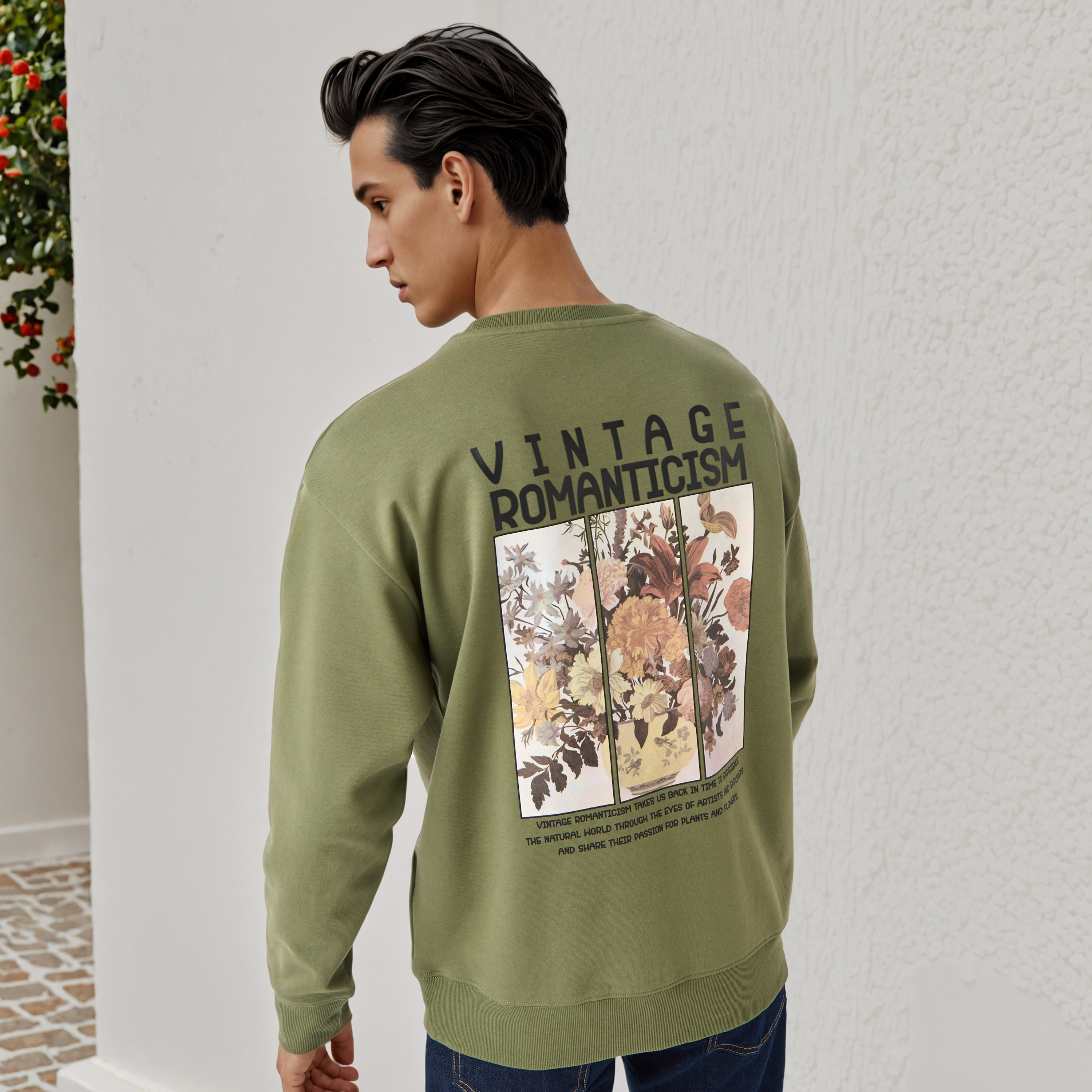 Graphic Print Sweatshirt-men-winterwear-hoodiesandsweatshirts-image-1