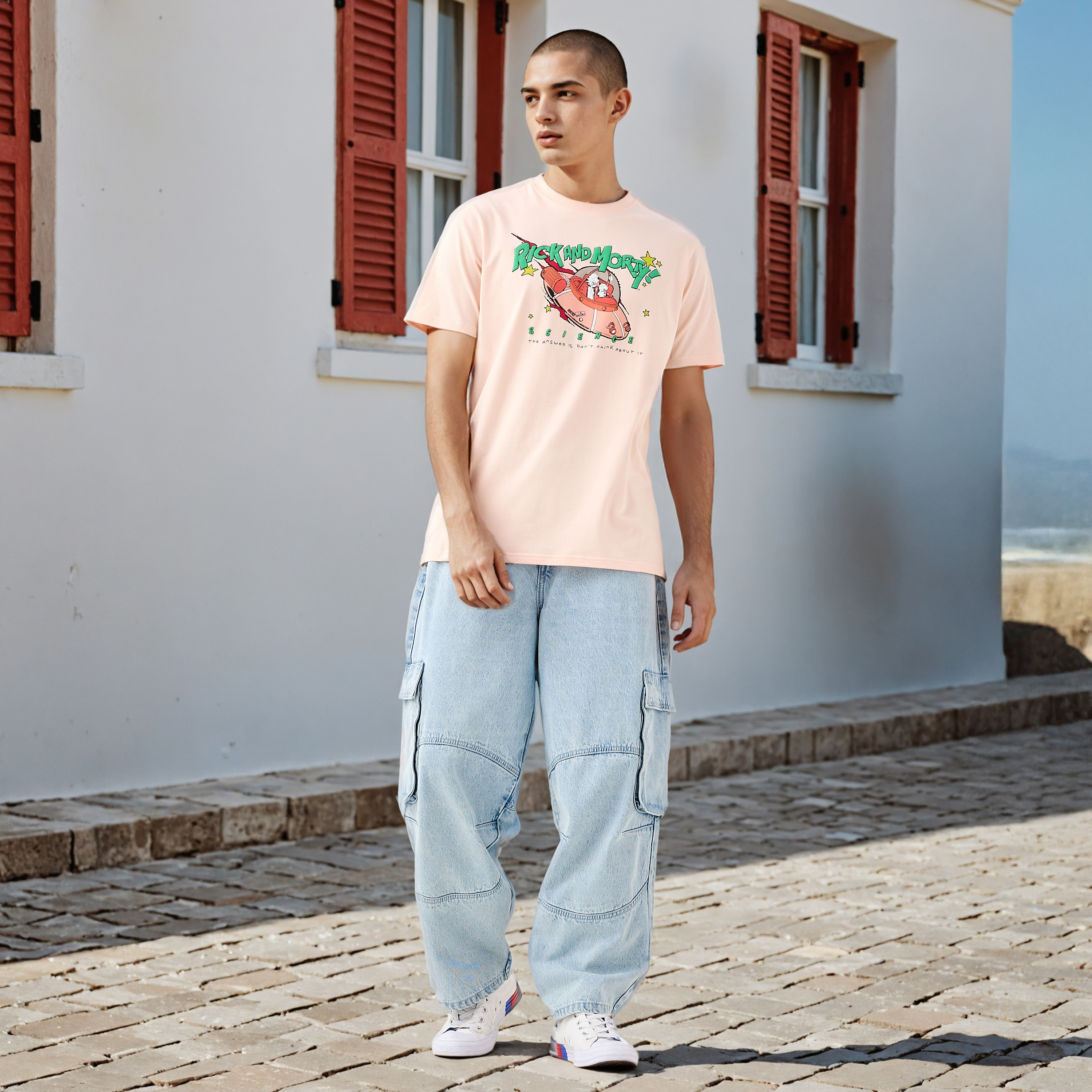 تيشيرت بقصة عادية وطبعات-men-clothing-tshirtsandpolos-tshirts-image-2
