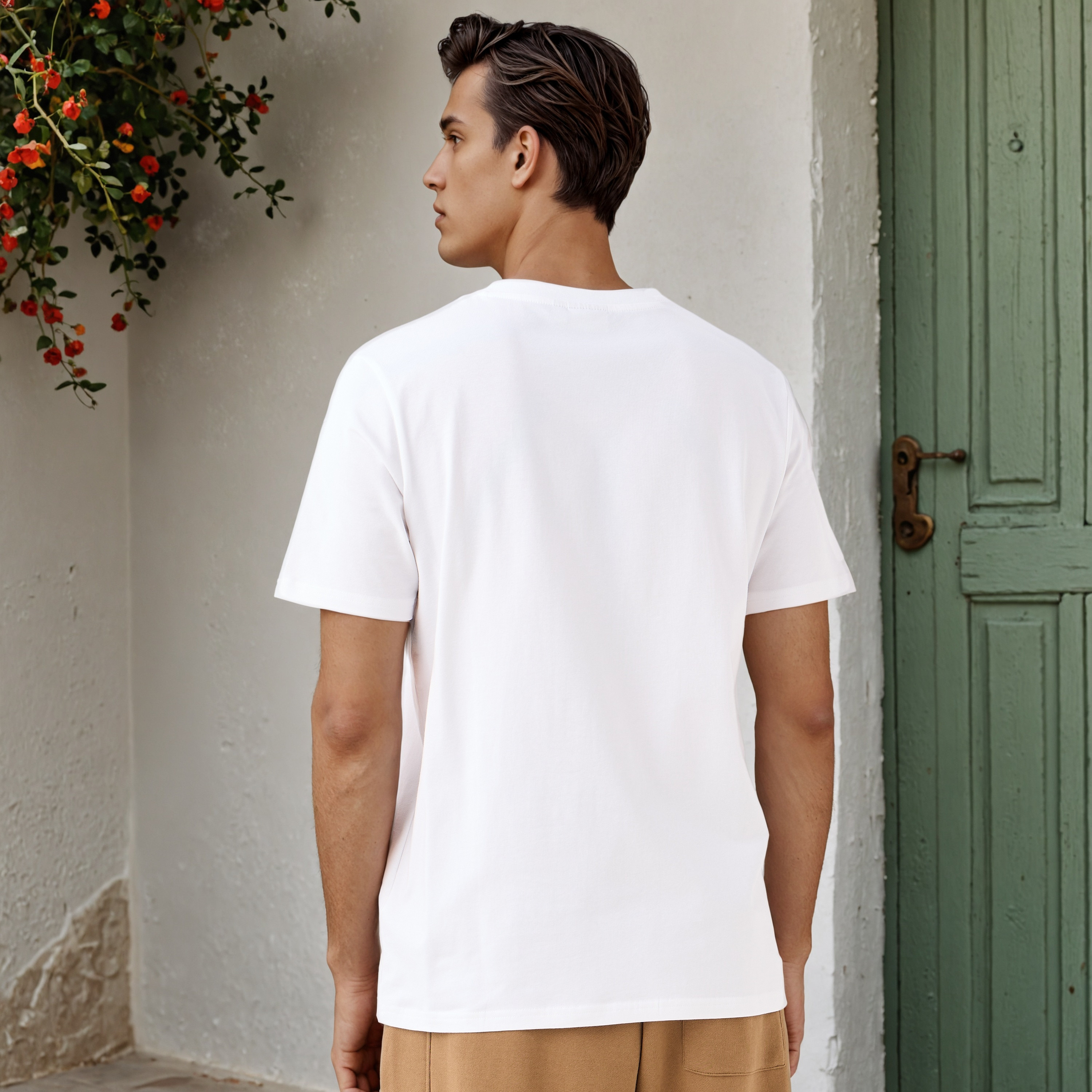 تيشيرت بقصّة عادية وطبعات ون بيس-men-clothing-tshirtsandpolos-tshirts-image-3