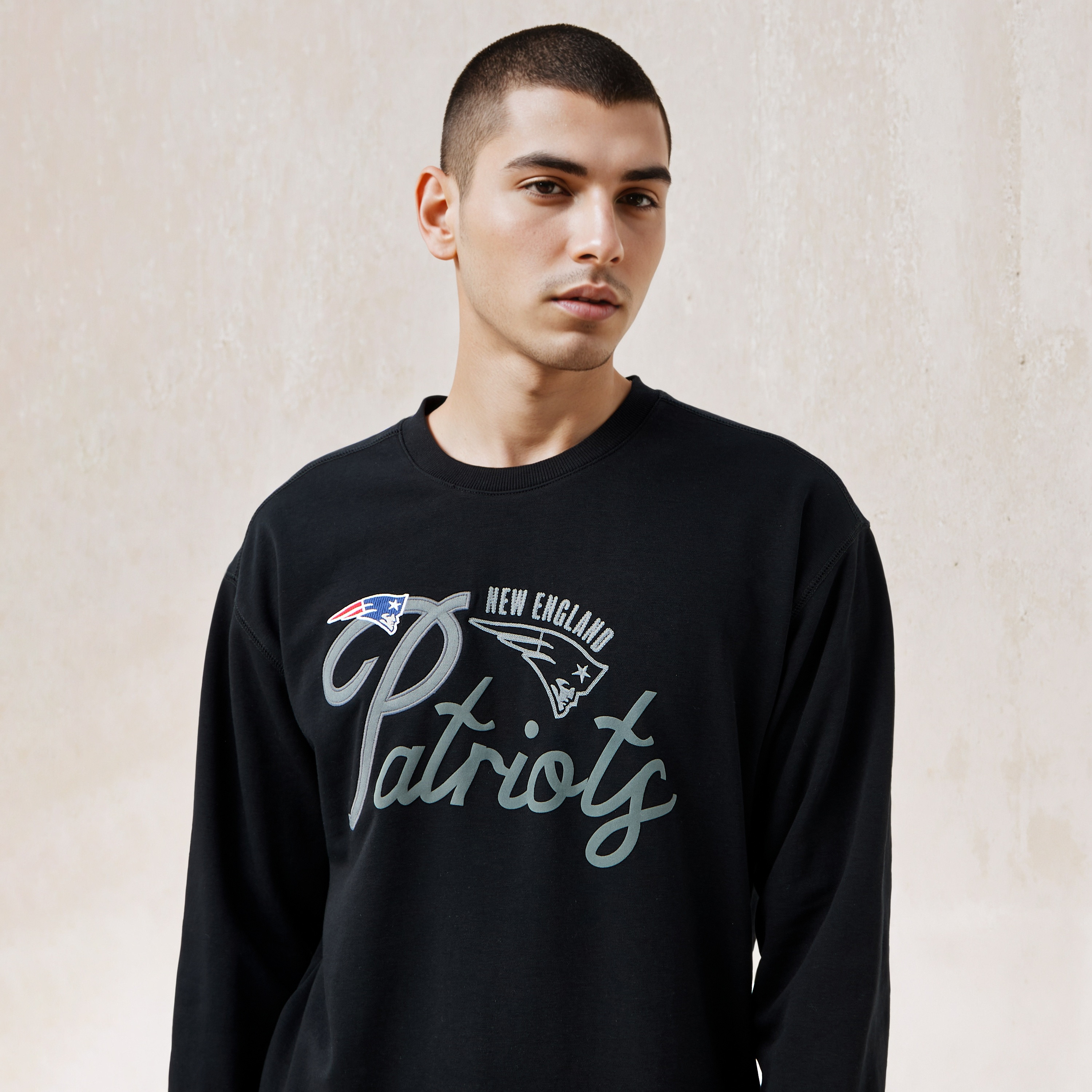 New England Patriots Embroidered Sweatshirt-men-winterwear-hoodiesandsweatshirts-image-4