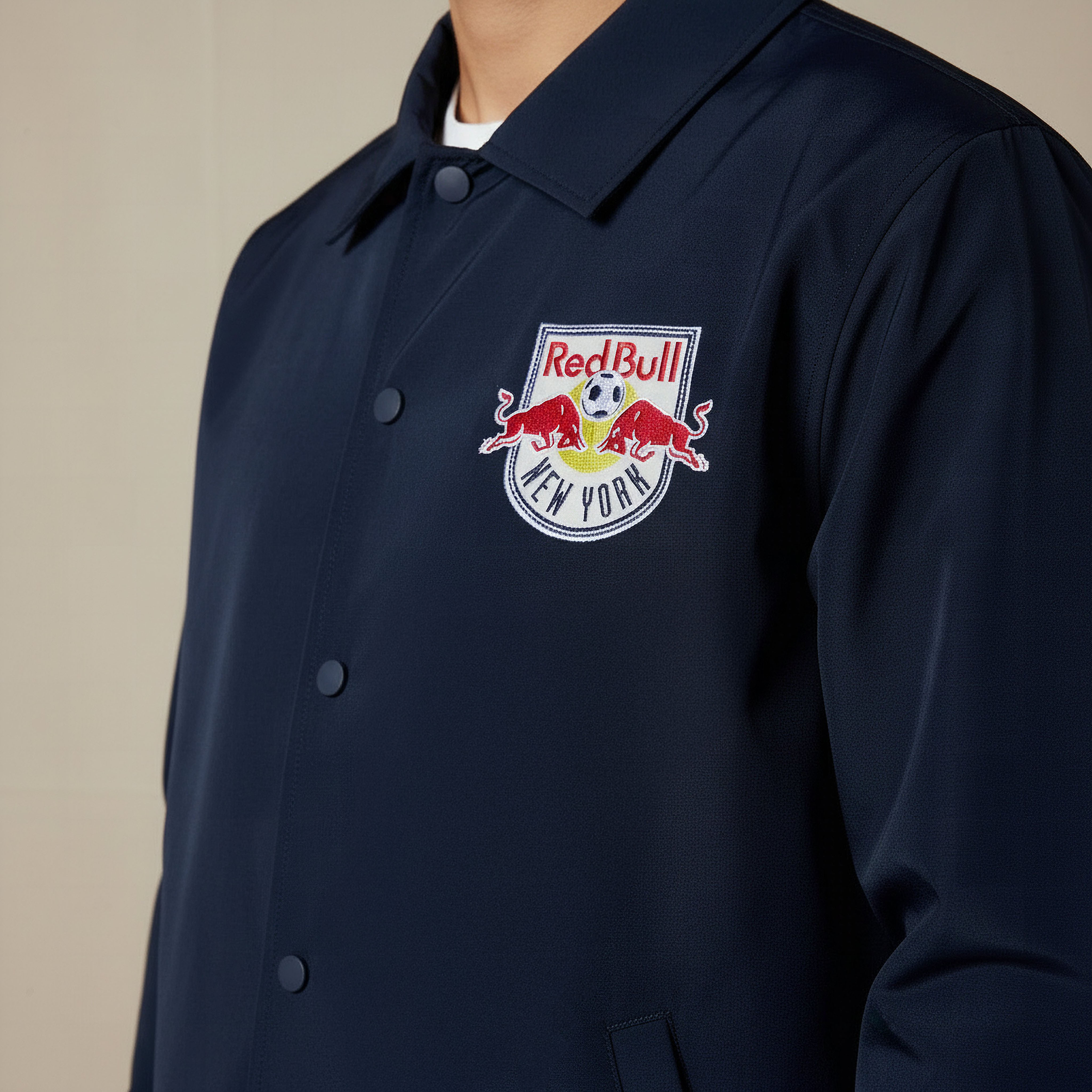 Men New York Red Bulls Embroidered Coach Jacket-men-clothing-jacketsandblazers-jackets-image-4
