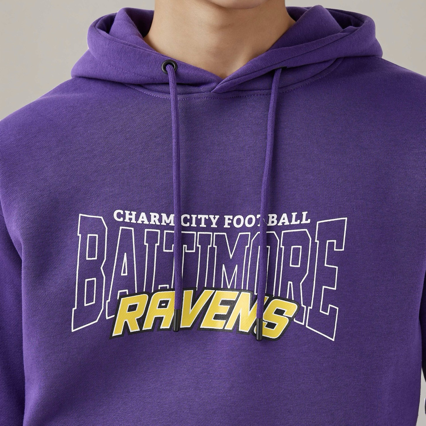Baltimore Ravens NFL Men Oversized Hoodie-men-winterwear-hoodiesandsweatshirts-image-5