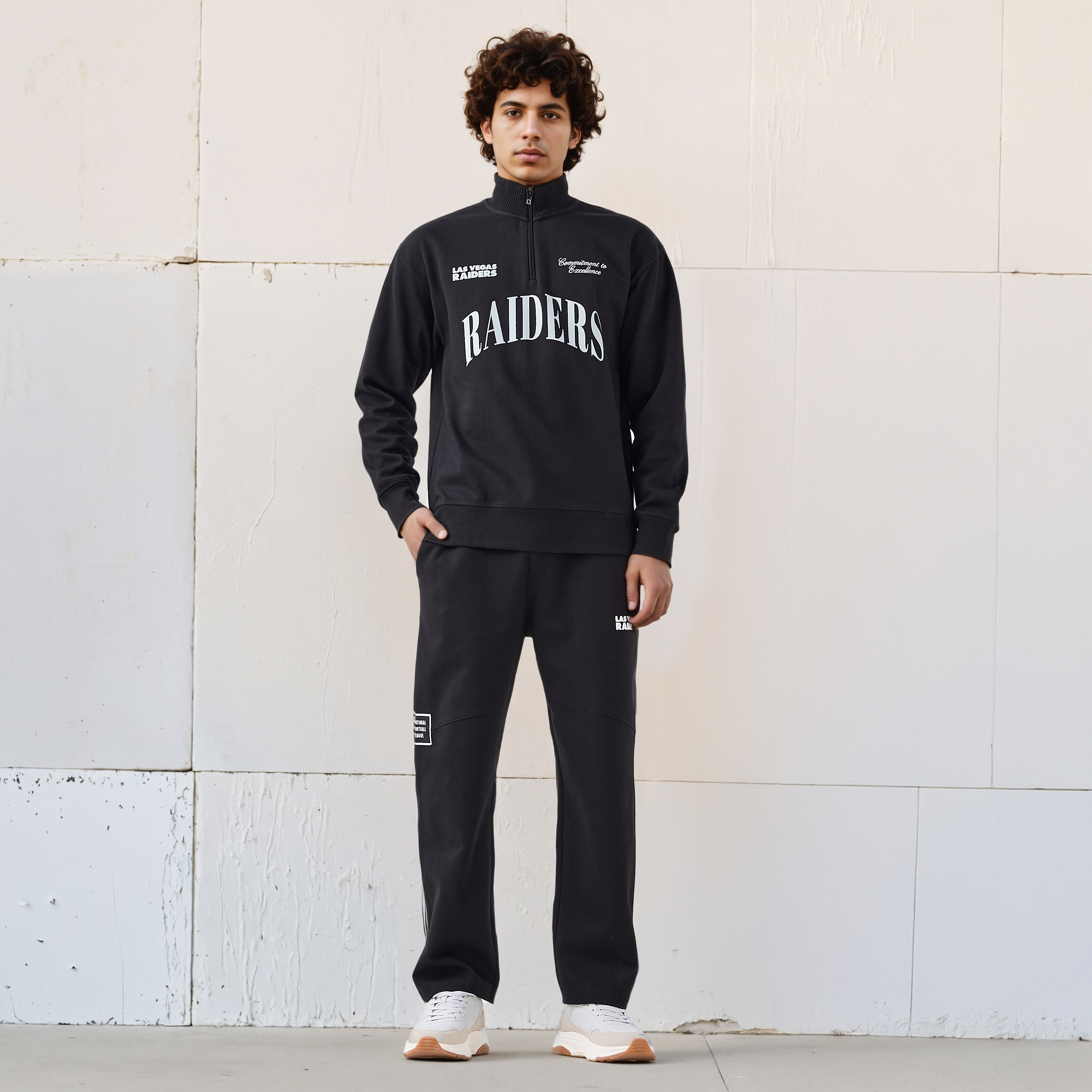 Las Vegas Raiders NFL Men Regular Fit Sweatshirt-men-winterwear-hoodiesandsweatshirts-image-2