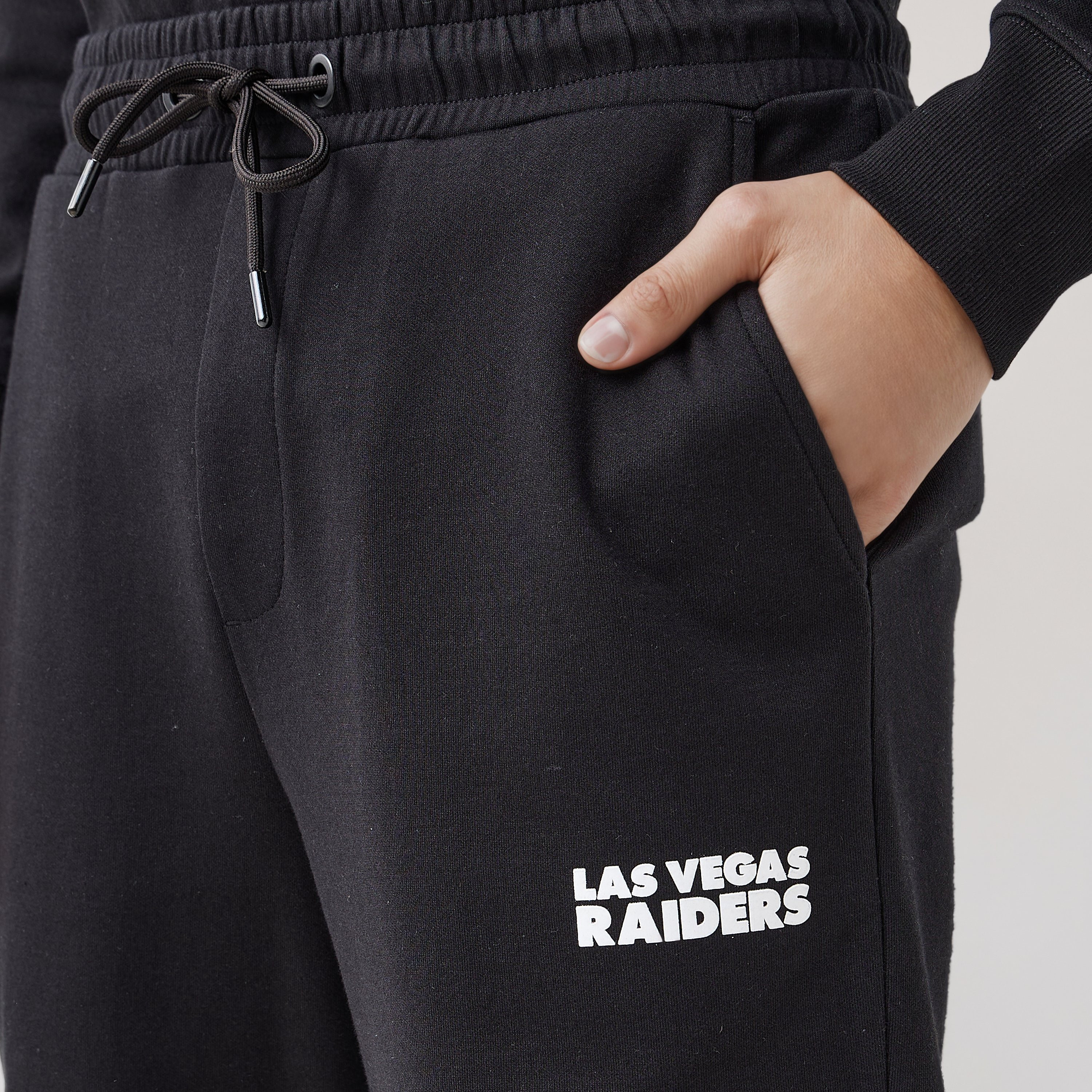 Las Vegas Raiders NFL Men Regular Fit Flexi Waist Track Pants-men-clothing-bottoms-joggers-image-5