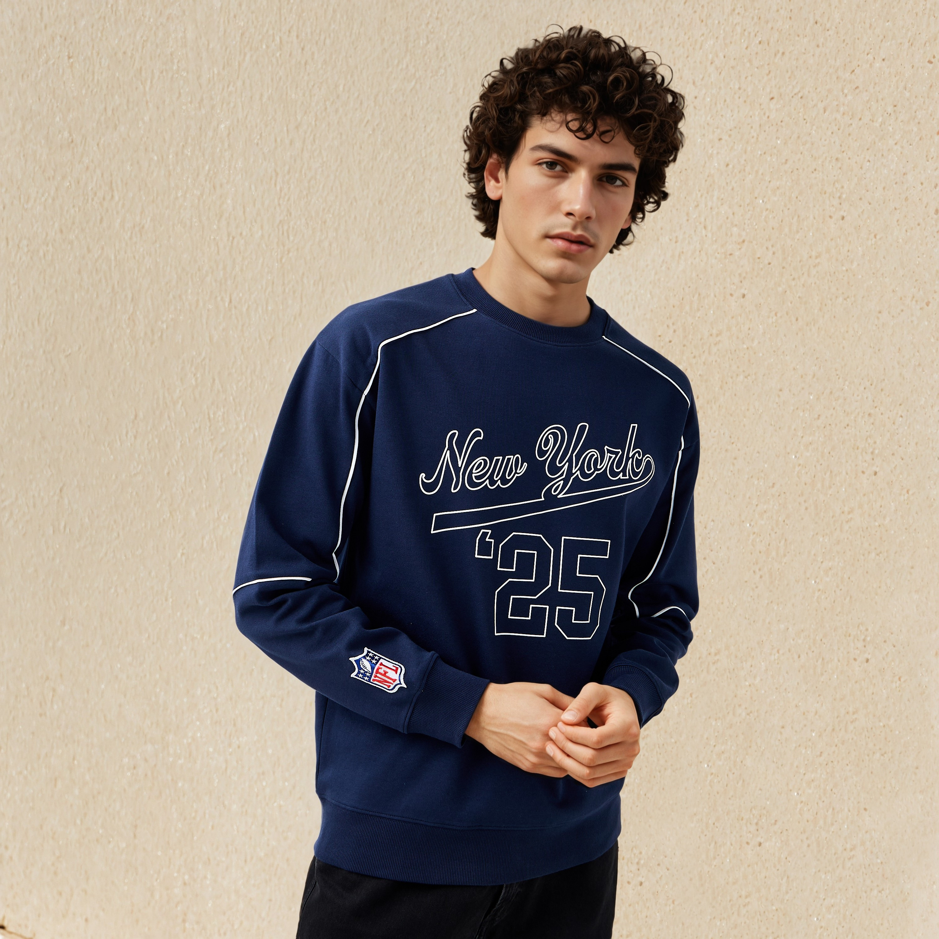 New York Giants NFL Men Regular Fit Sweatshirt-men-winterwear-hoodiesandsweatshirts-image-1