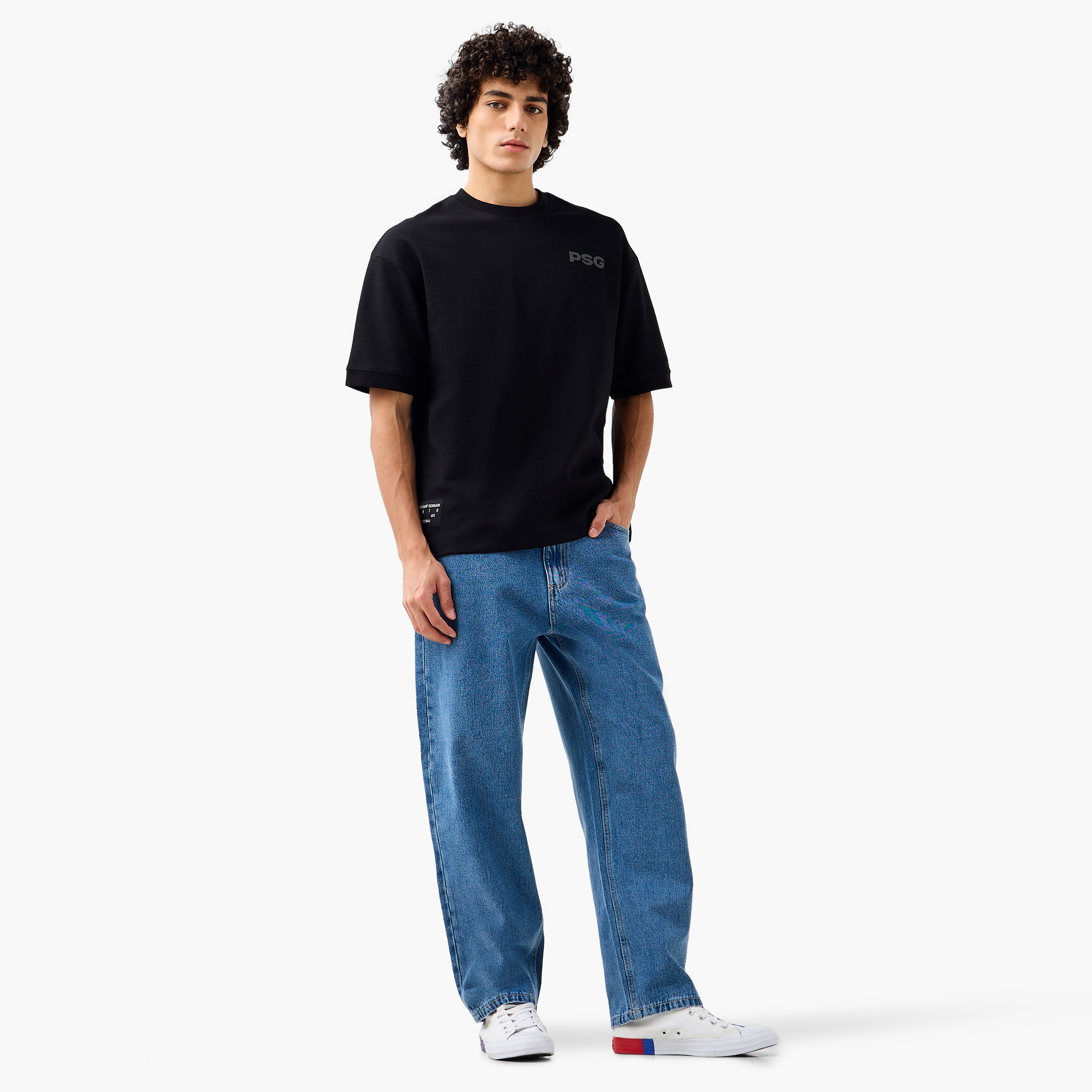 Paris Saint Germain Men Regular Fit Crew Neck Short Sleeves T-shirt-men-clothing-tshirtsandpolos-tshirts-image-2