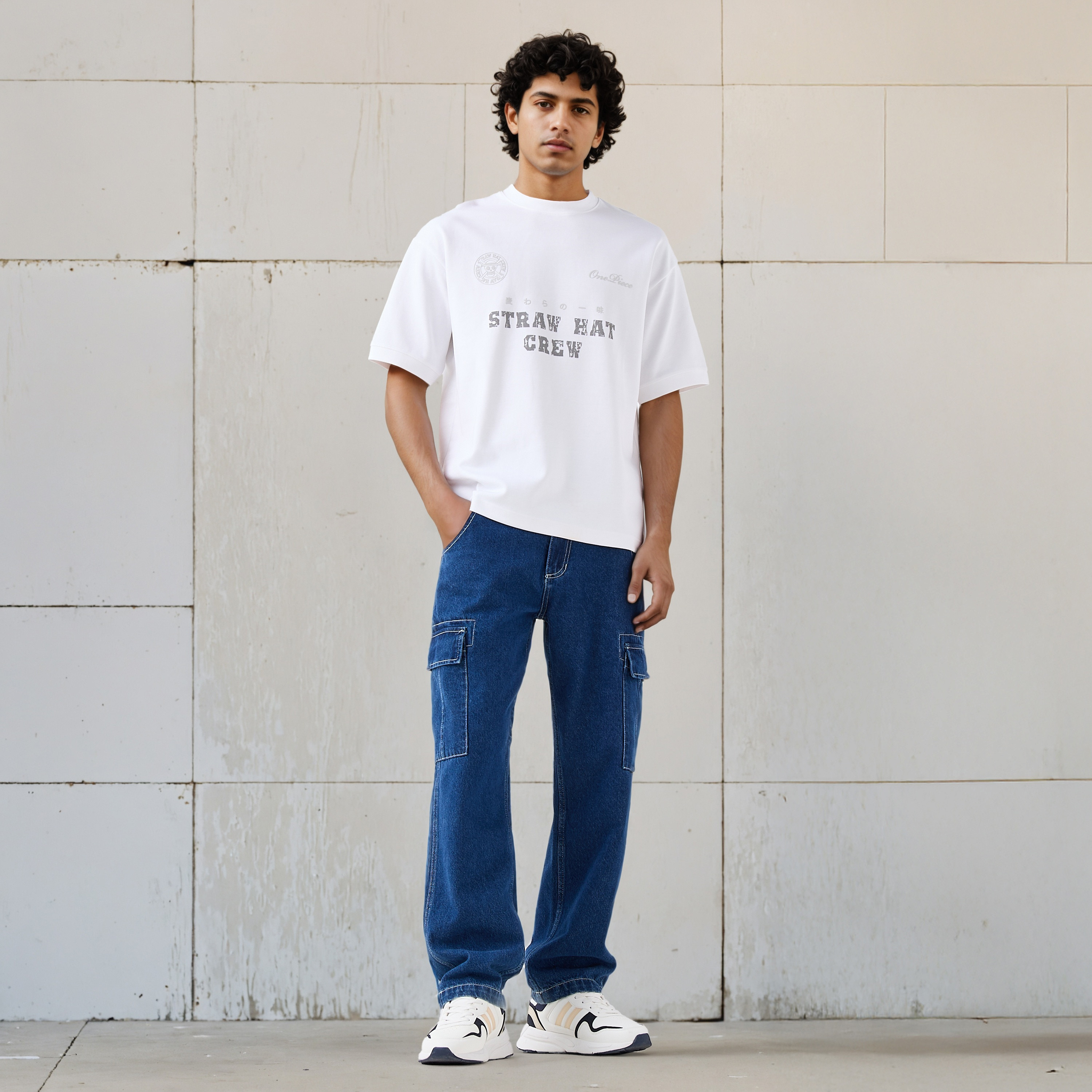 تي شيرت رجالي من أنمي ون بيس بقصة عادية وياقة دائرية وأكمام قصيرة-men-clothing-tshirtsandpolos-tshirts-image-2