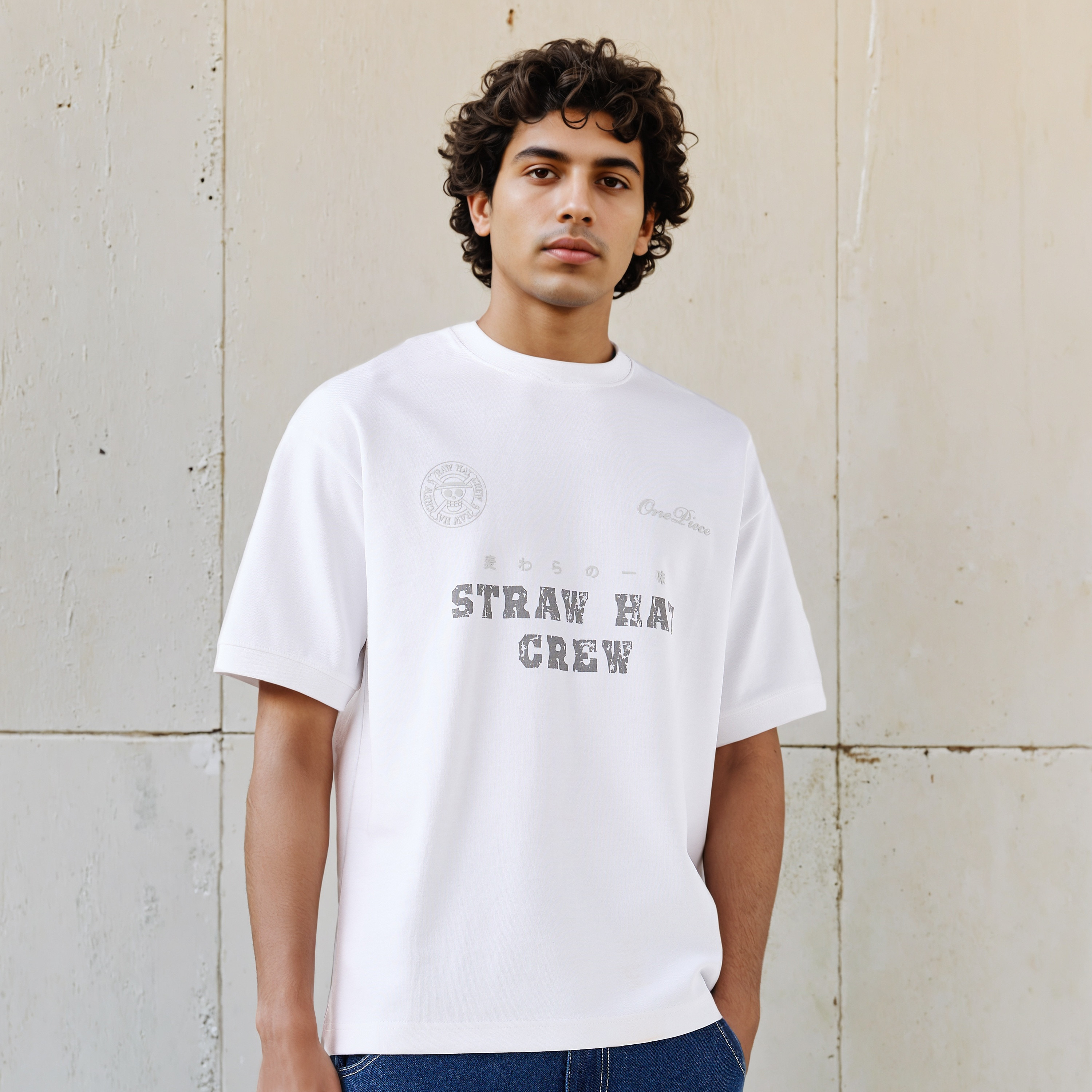 تي شيرت رجالي من أنمي ون بيس بقصة عادية وياقة دائرية وأكمام قصيرة-men-clothing-tshirtsandpolos-tshirts-image-3
