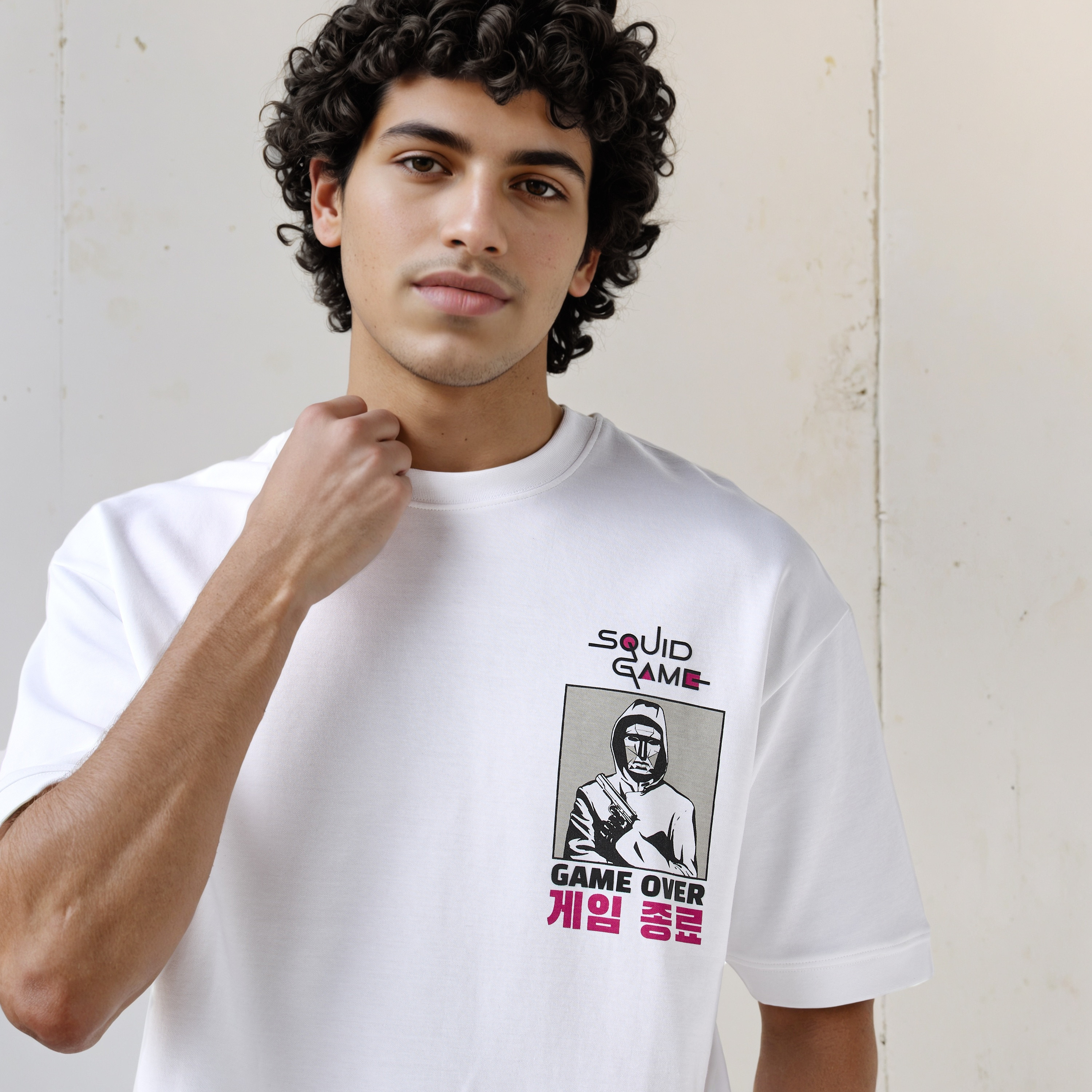 Squid Games Men Relaxed Fit Crew Neck Short Sleeves T-shirt-men-clothing-tshirtsandpolos-tshirts-image-4