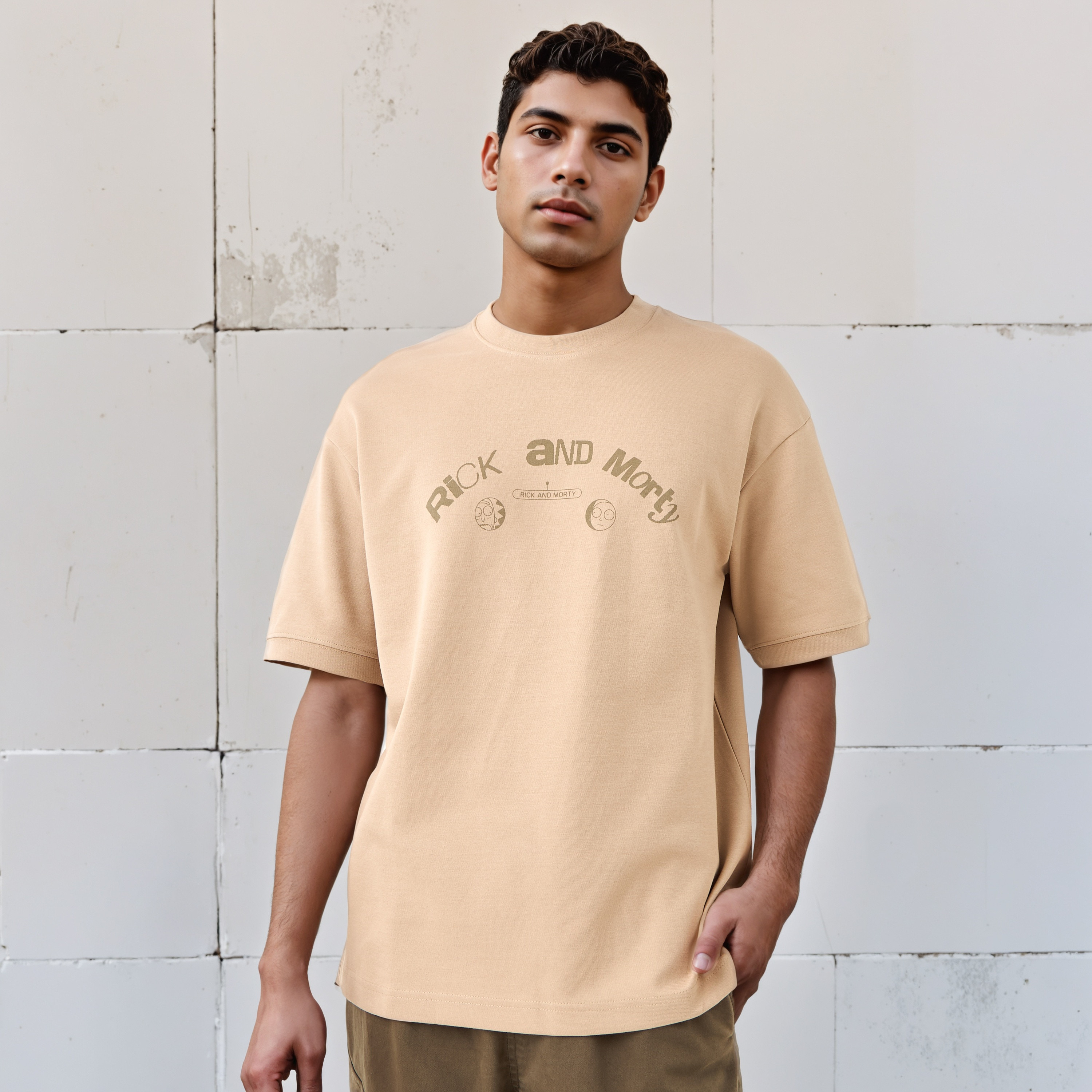 Rick and Morty Men Relaxed Fit Crew Neck Short Sleeves T-shirt-men-clothing-tshirtsandpolos-tshirts-image-2