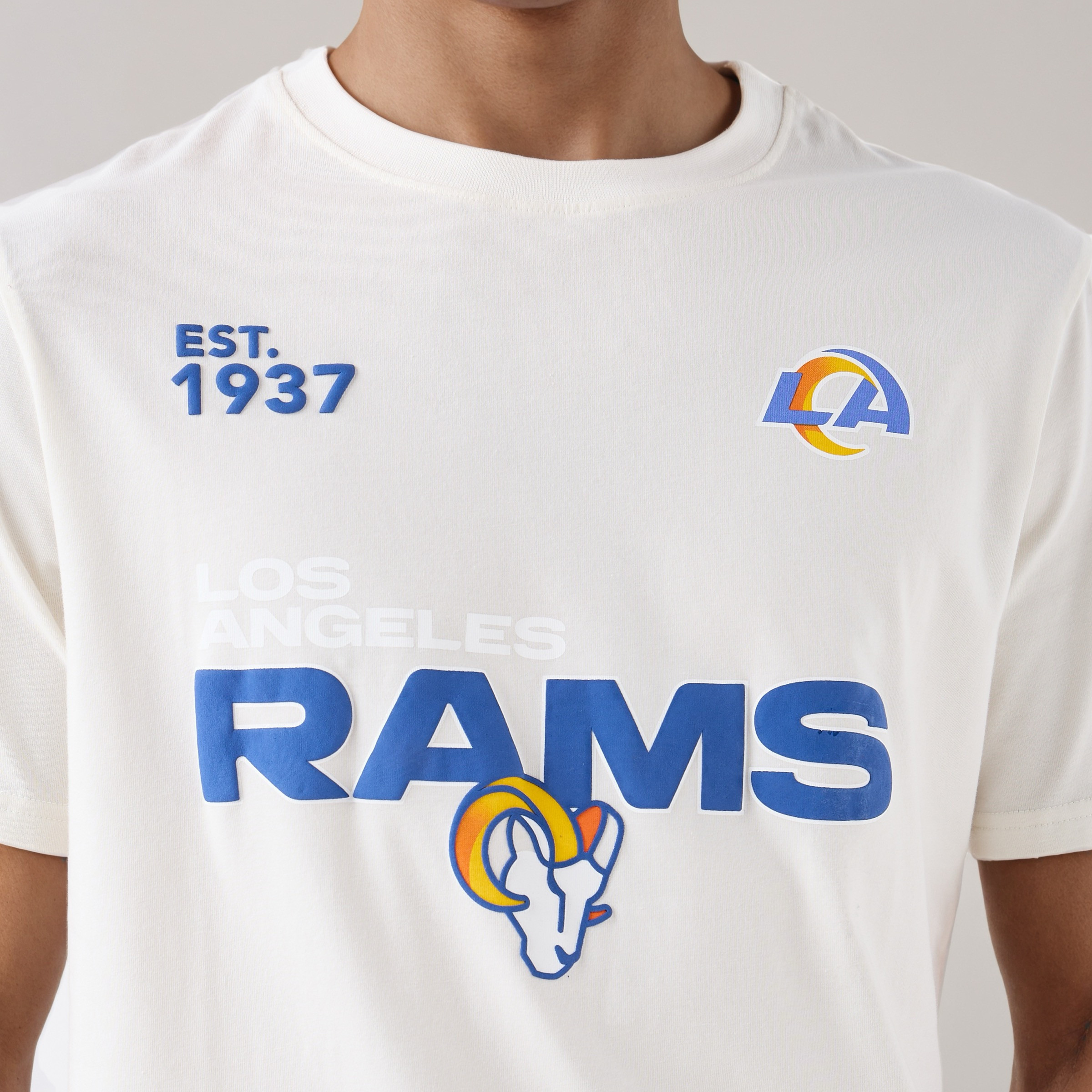 Los Angeles Rams NFL Men Regular Fit Crew Neck Short Sleeves T-shirt-men-clothing-tshirtsandpolos-tshirts-image-5