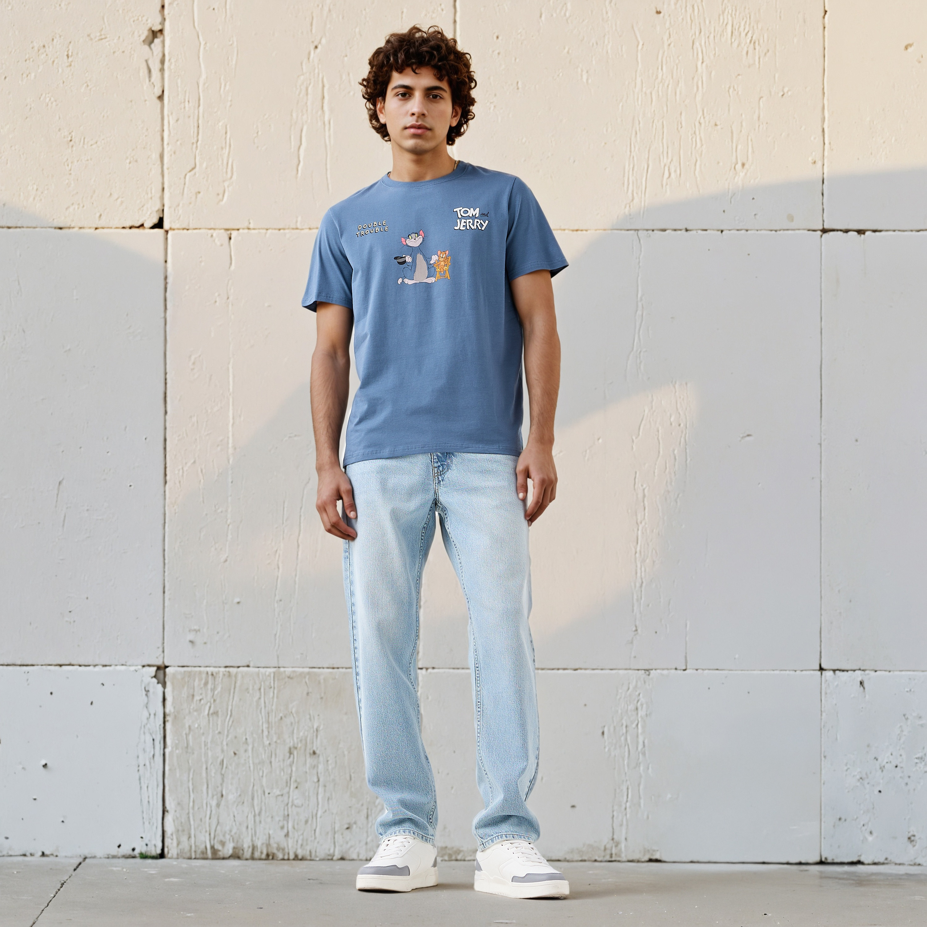 Tom and Jerry Men Regular Fit Crew Neck Short Sleeves T-shirt-men-clothing-tshirtsandpolos-tshirts-image-3