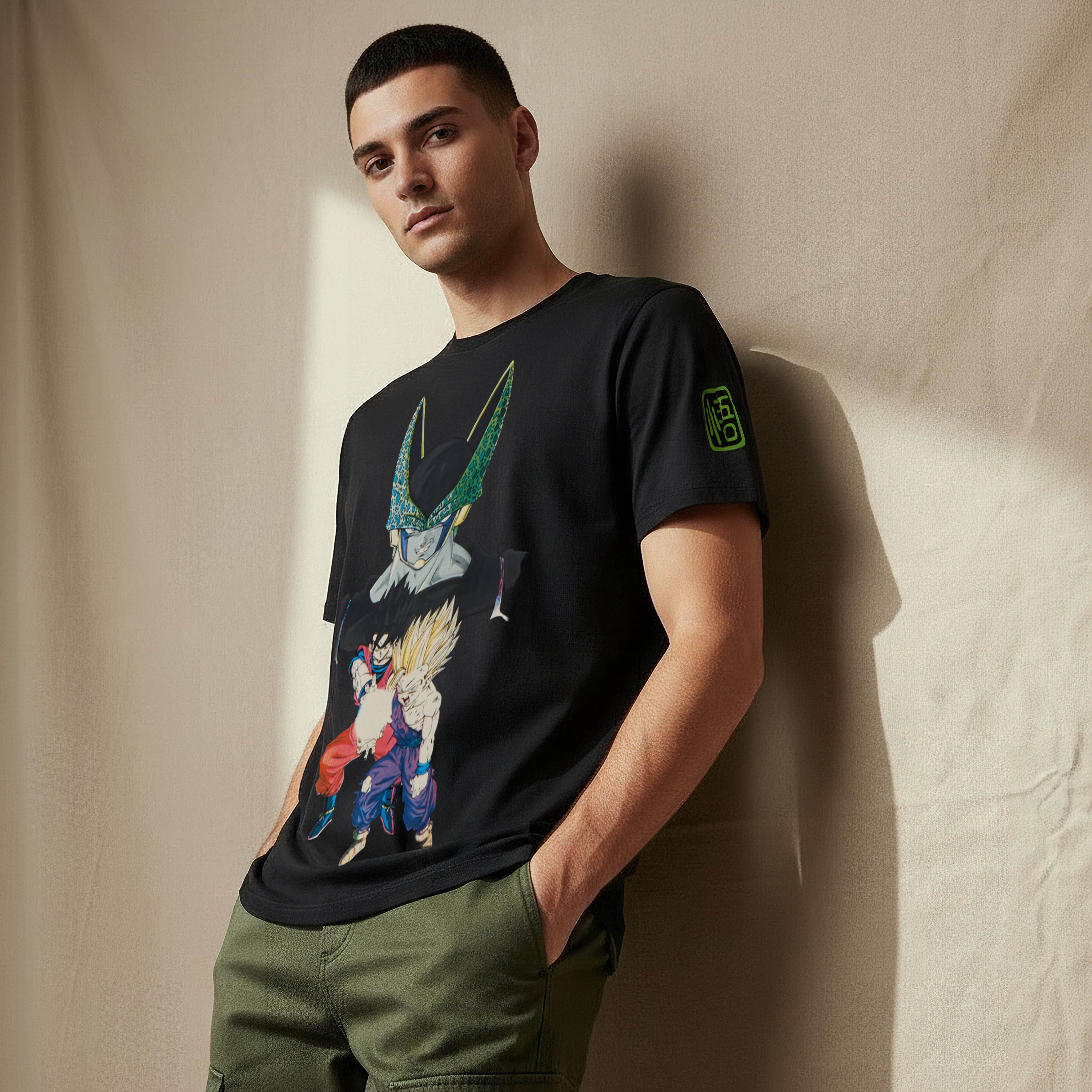 Dragon Ball Z Anime Men Regular Fit Crew Neck Short Sleeves T-shirt-men-clothing-tshirtsandpolos-tshirts-image-1