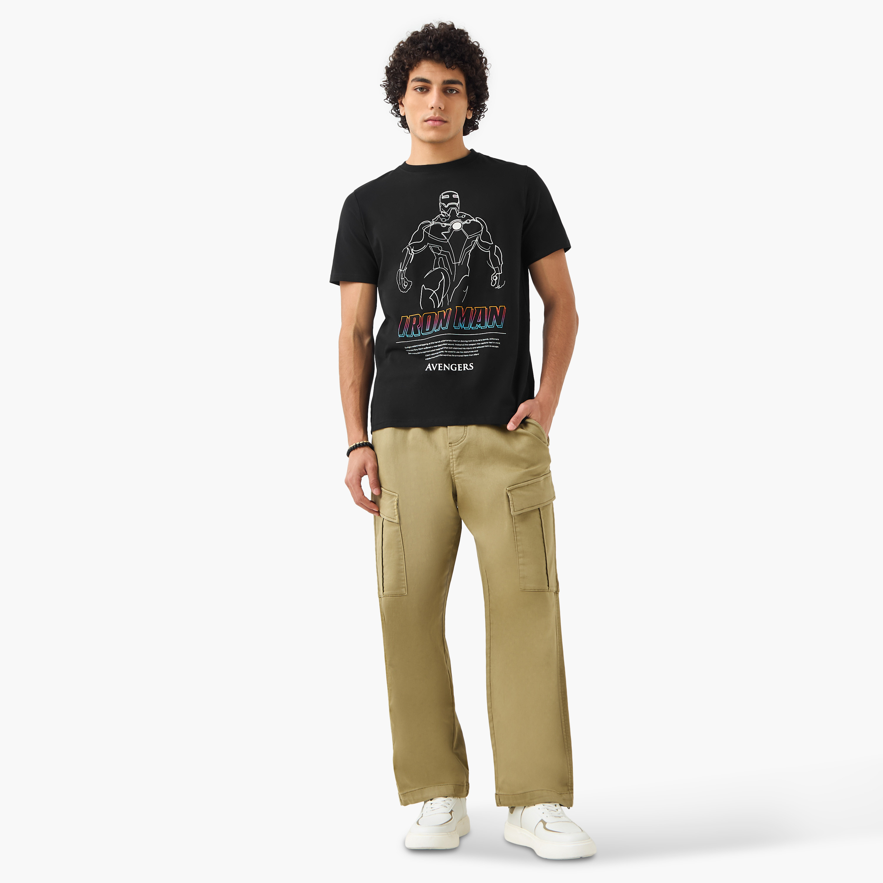 Iron Man Men Regular Fit Crew Neck Short Sleeves T-shirt-men-clothing-tshirtsandpolos-tshirts-image-3