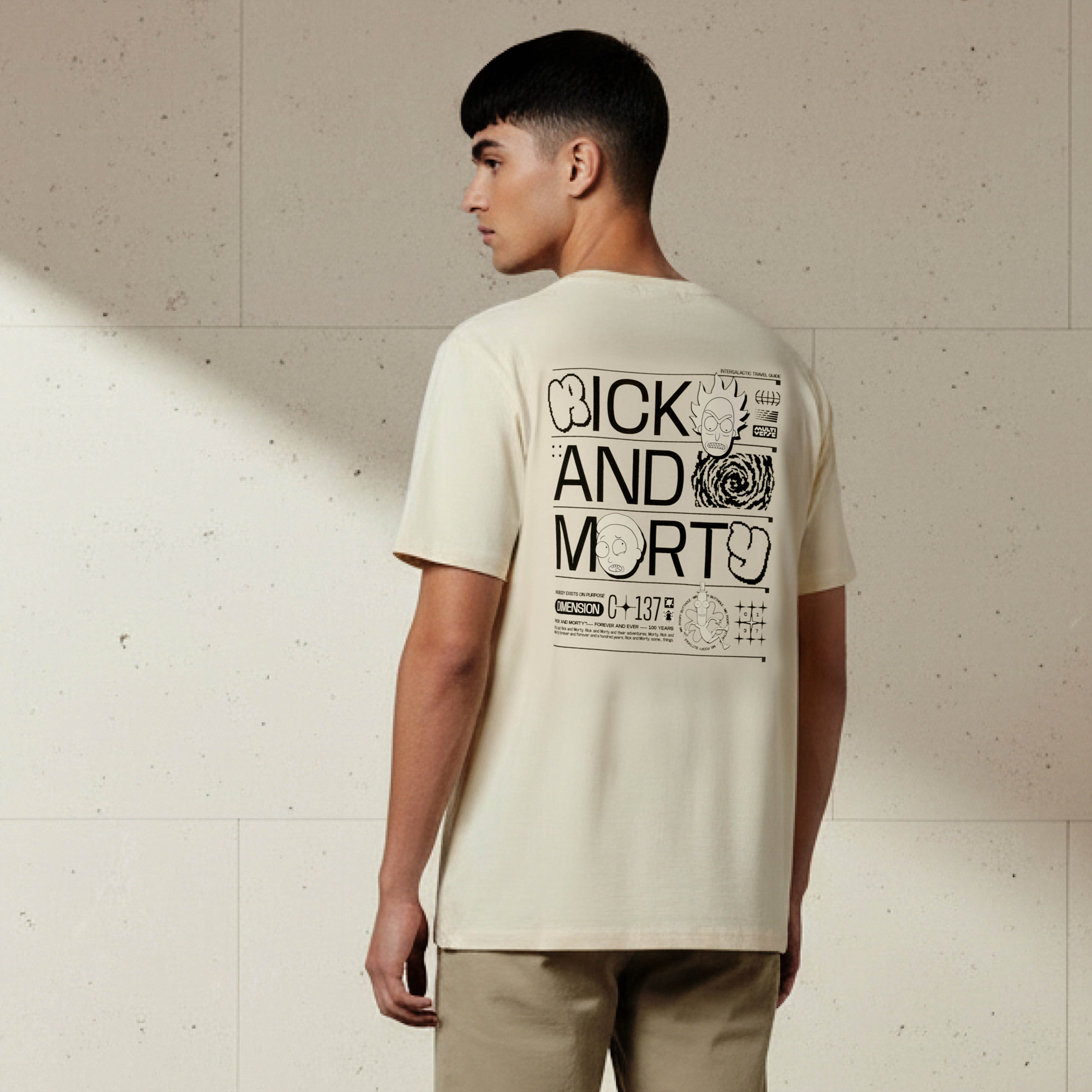 Rick and Morty Men Regular Fit Crew Neck Short Sleeves  T-shirt-men-clothing-tshirtsandpolos-tshirts-image-3
