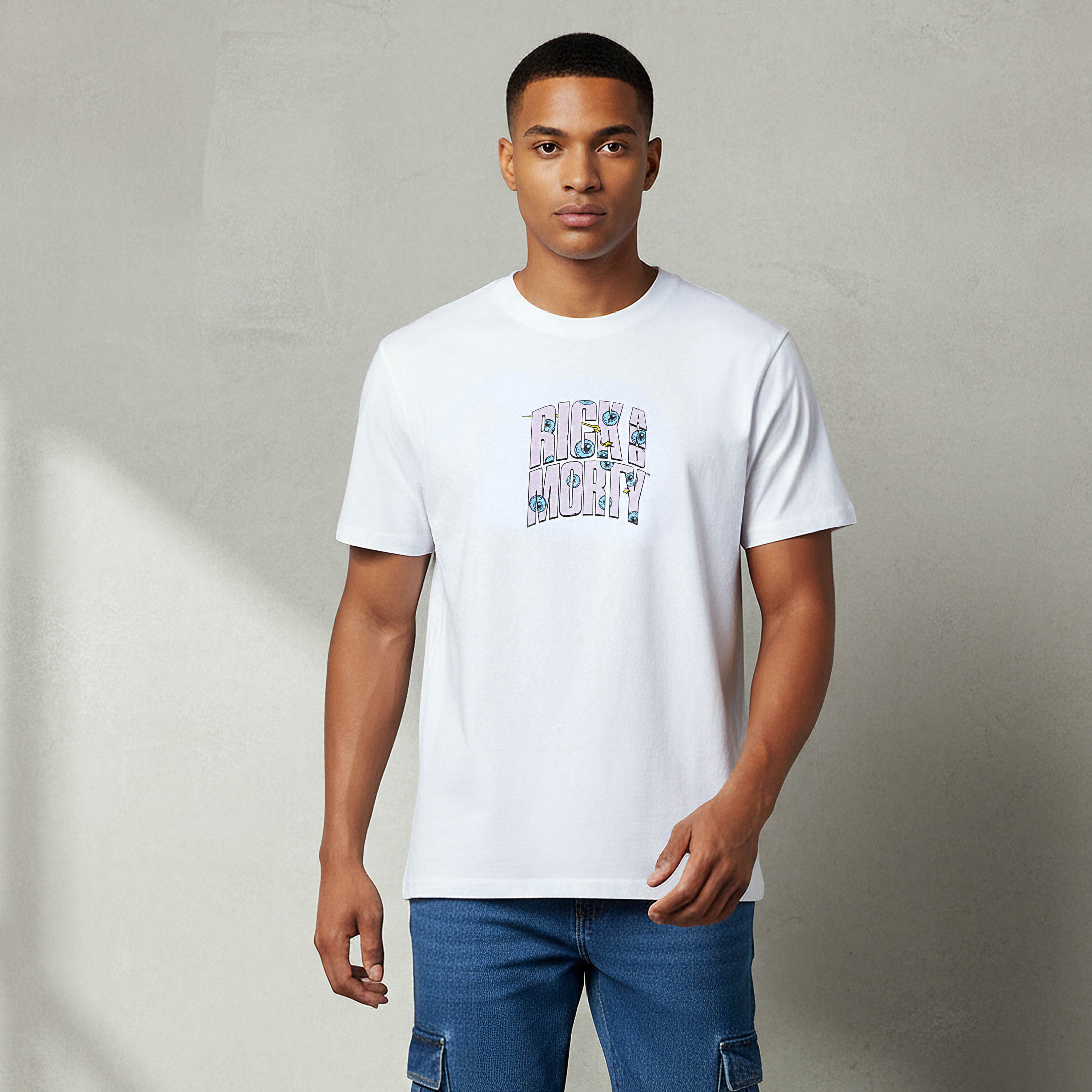 Rick and Morty Men Regular Fit Crew Neck Short Sleeves T-shirt-men-clothing-tshirtsandpolos-tshirts-image-2