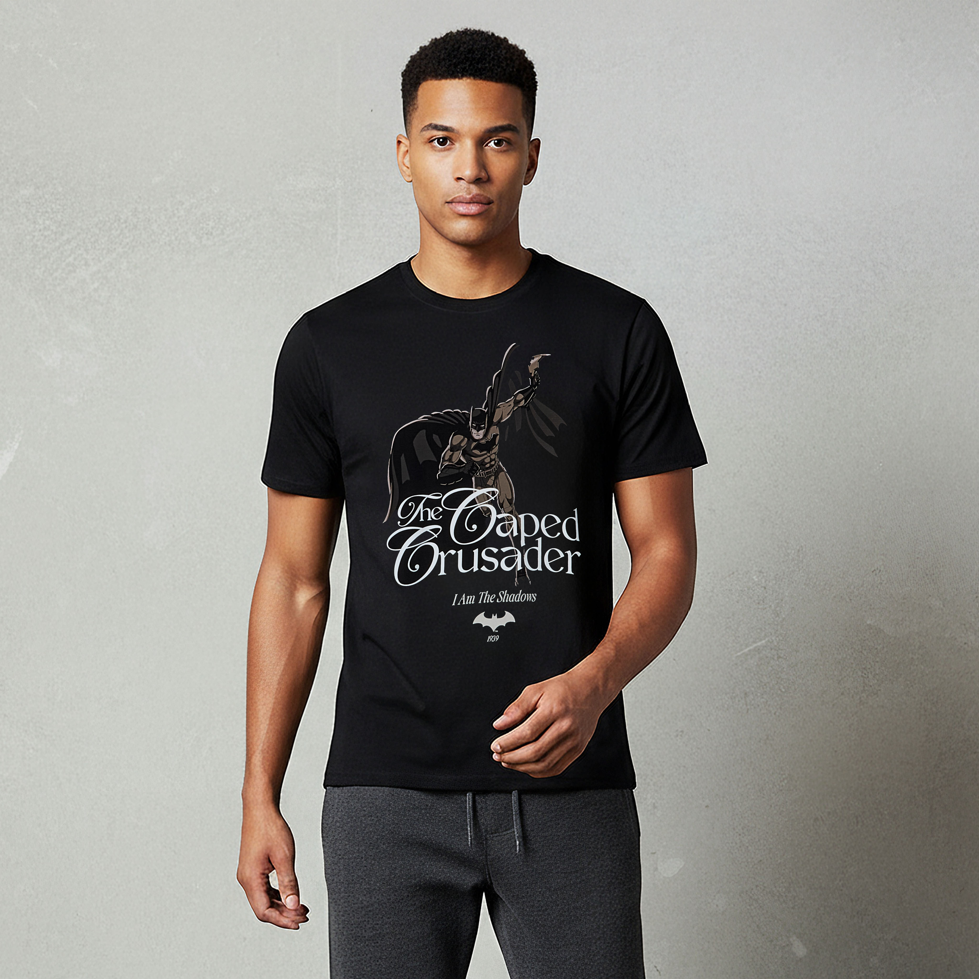 Batman Men Regular Fit Round Neck Short Sleeves T-shirt-men-clothing-tshirtsandpolos-tshirts-image-3