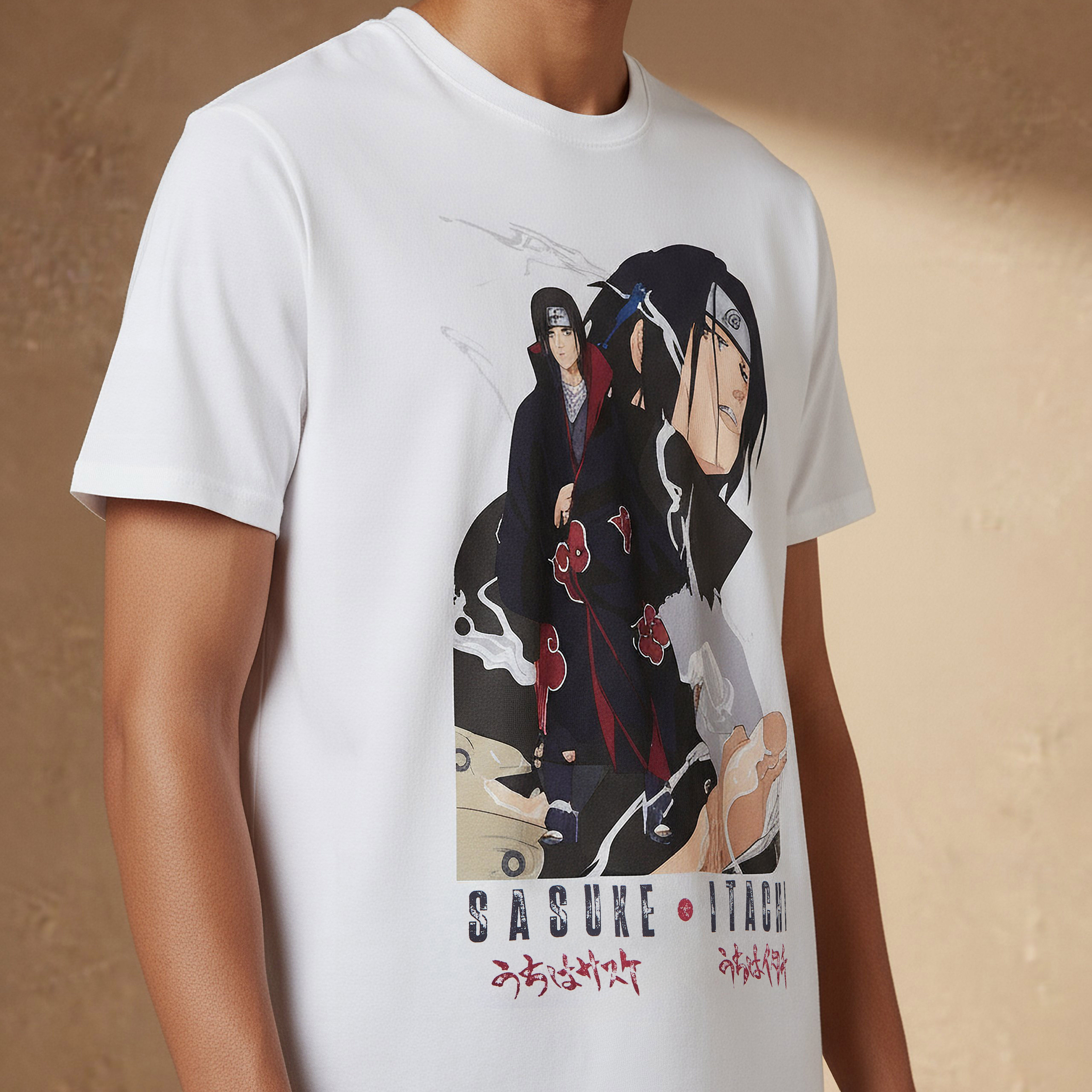 Sasuke Itachi Anime Men Regular Fit Crew Neck Short Sleeves T-shirt-men-clothing-tshirtsandpolos-tshirts-image-4
