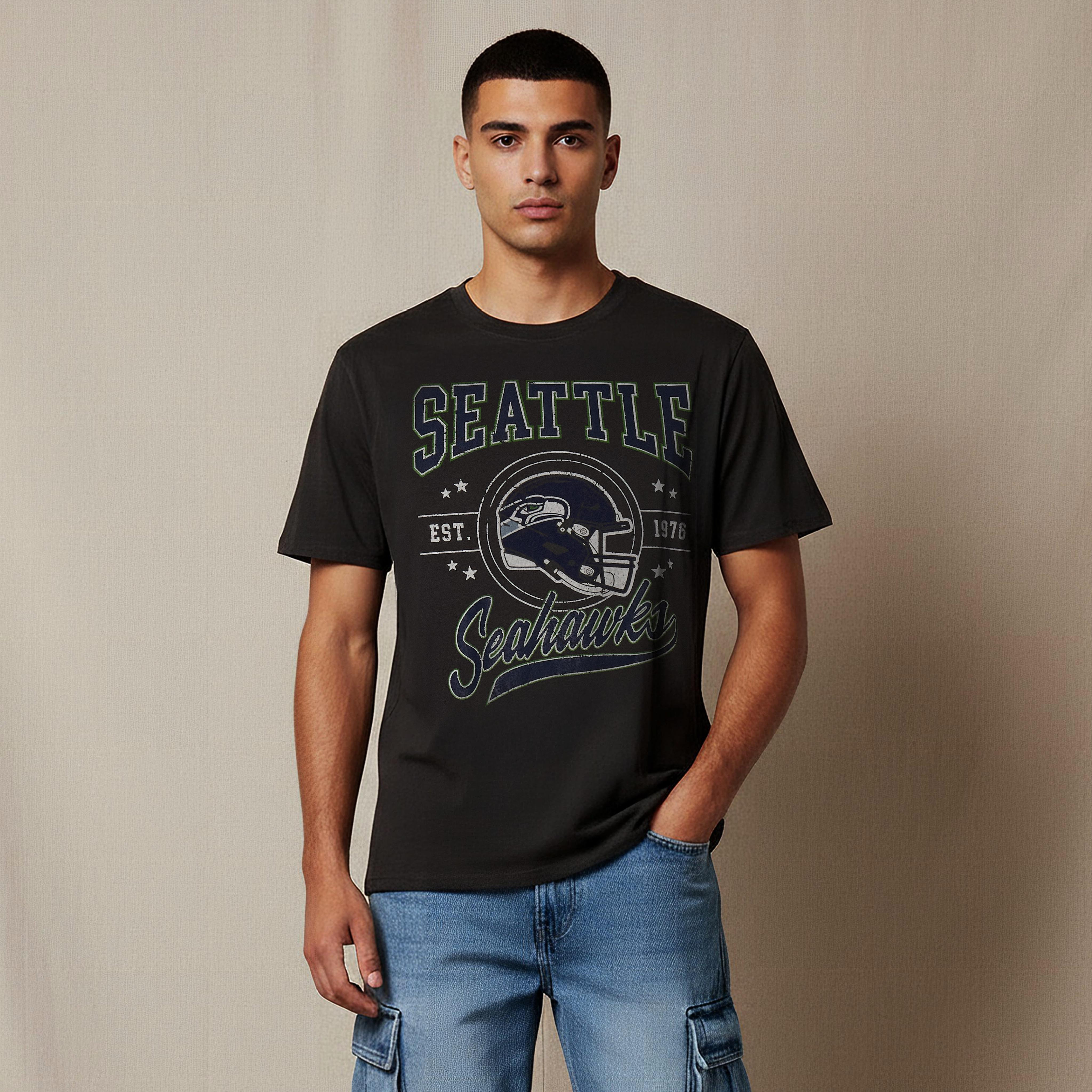  Seattle Seahawks NFL Men Regular Fit Crew Neck Short Sleeves T-shirt-men-clothing-tshirtsandpolos-tshirts-image-1