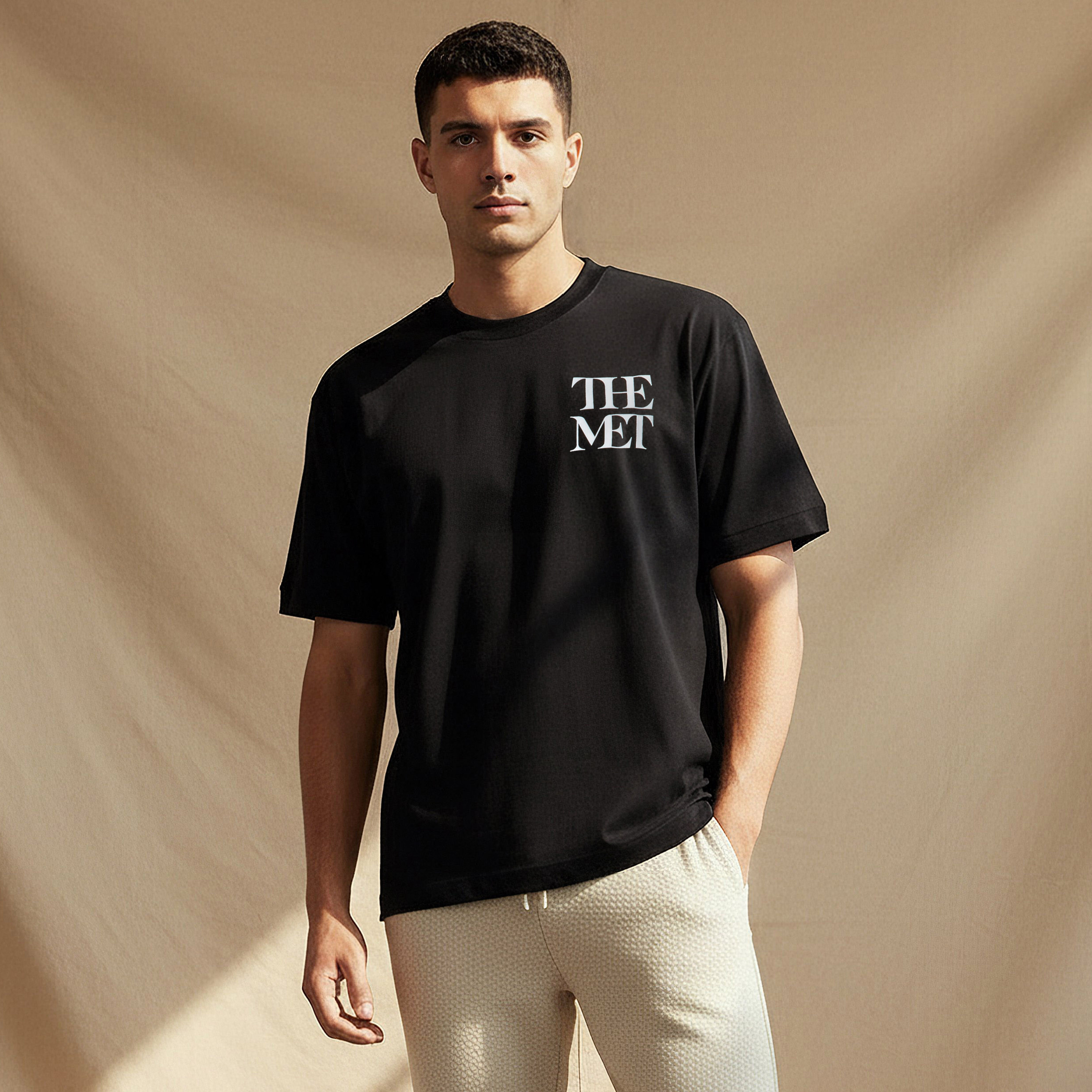 The Met Museum Men Regular Fit Crew Neck Short Sleeves T-shirt-men-clothing-tshirtsandpolos-tshirts-image-1